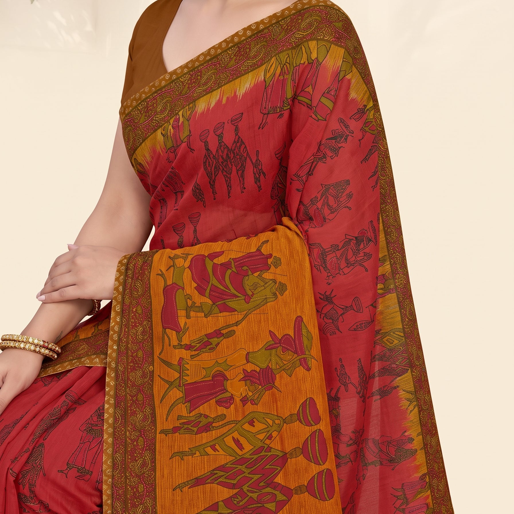 Pallu close-up [sku:BV-24271]