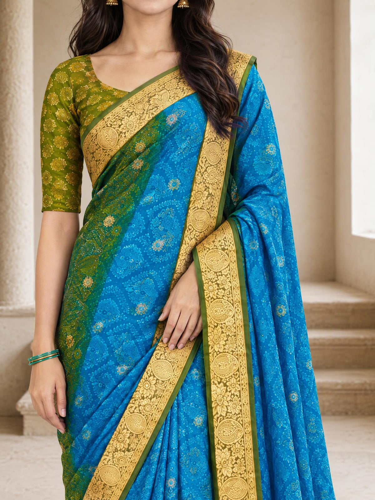 Pallu close-up [sku:KN-66902]