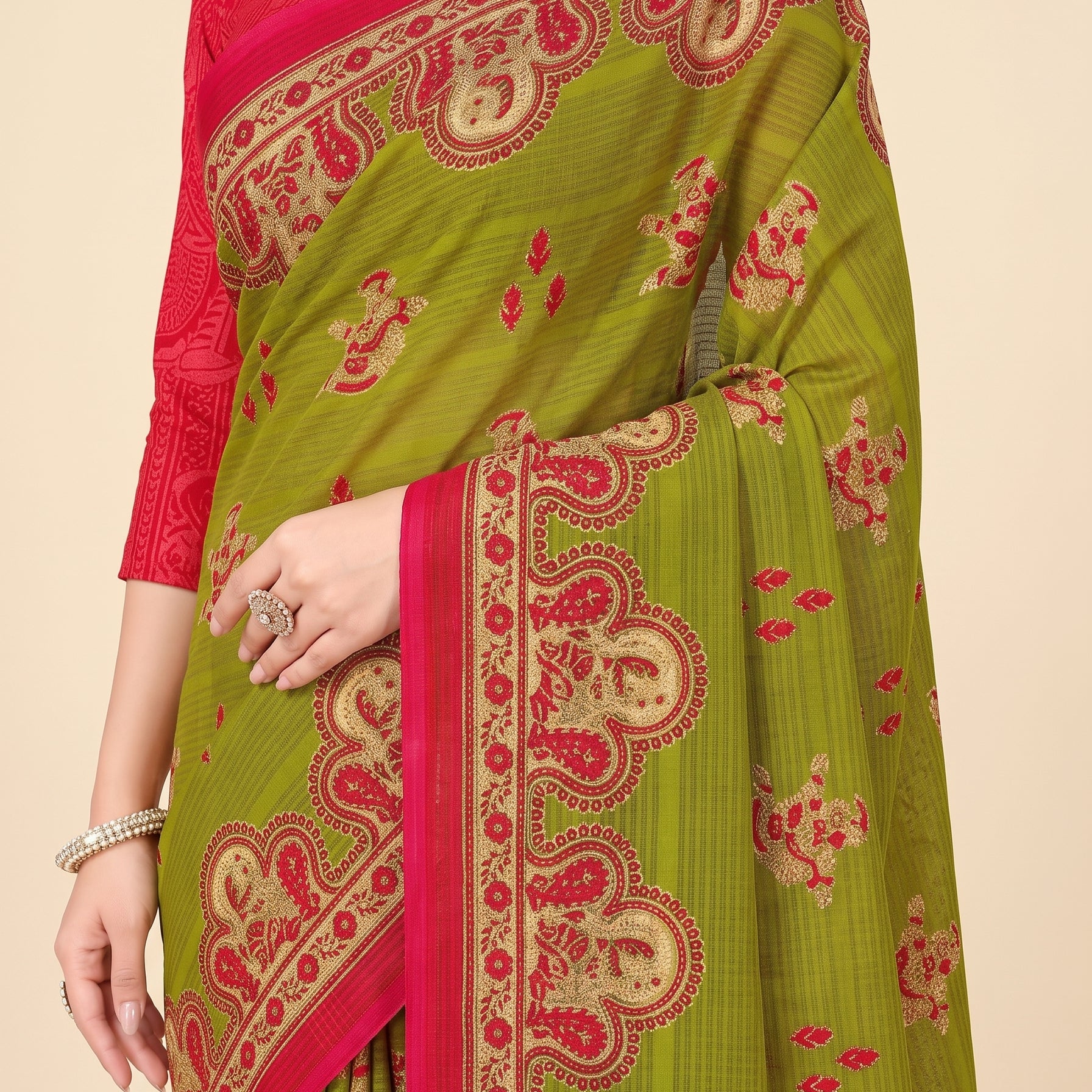Pallu close-up [sku:KN-51063]