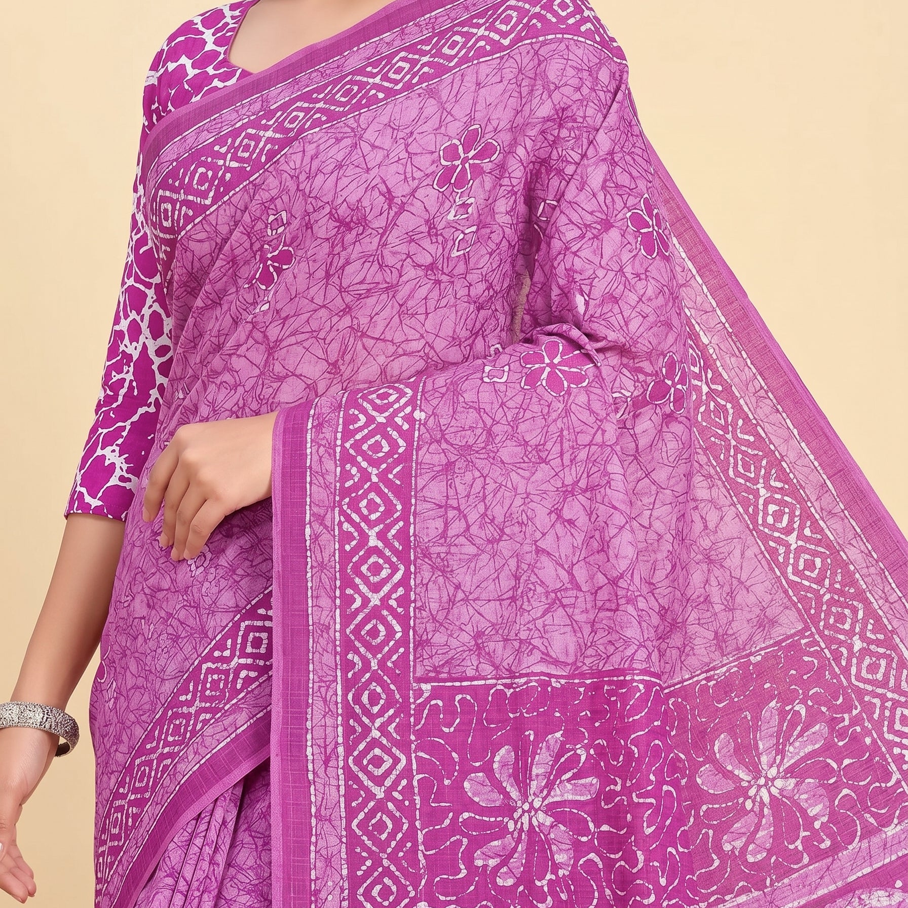 Pallu close-up