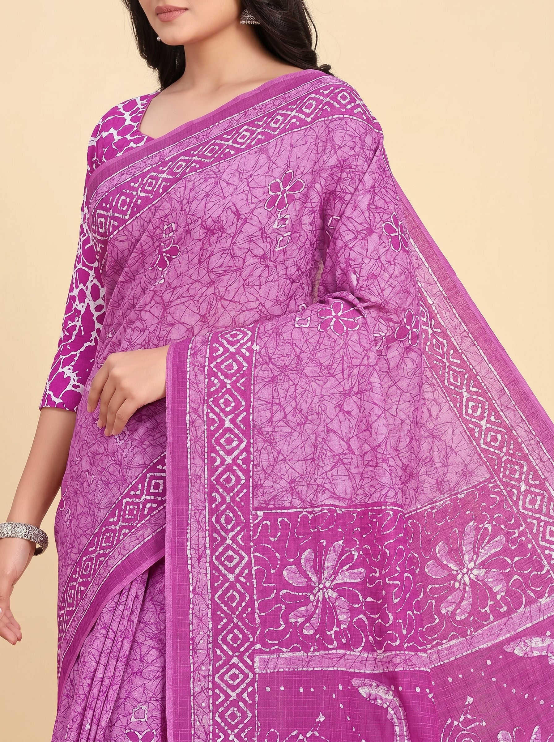 Pallu close-up
