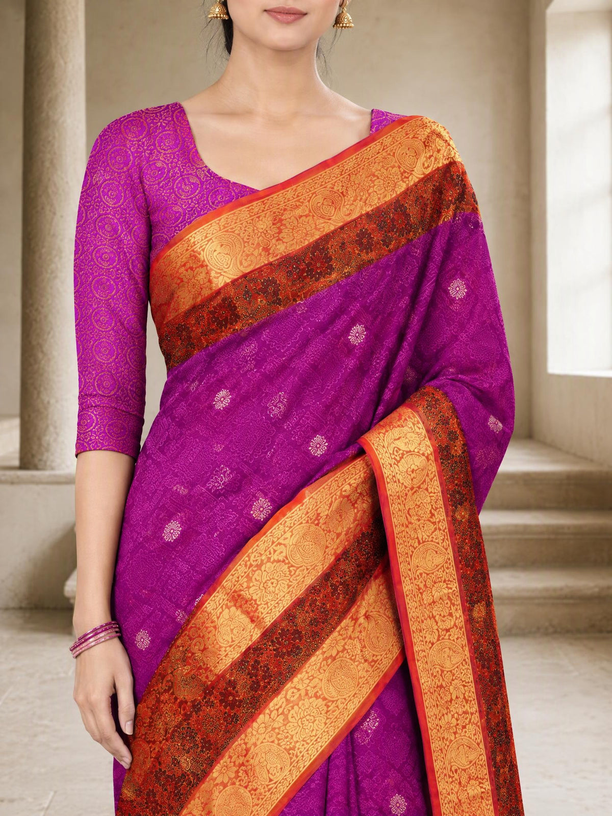 Pallu close-up [sku:KN-66901]