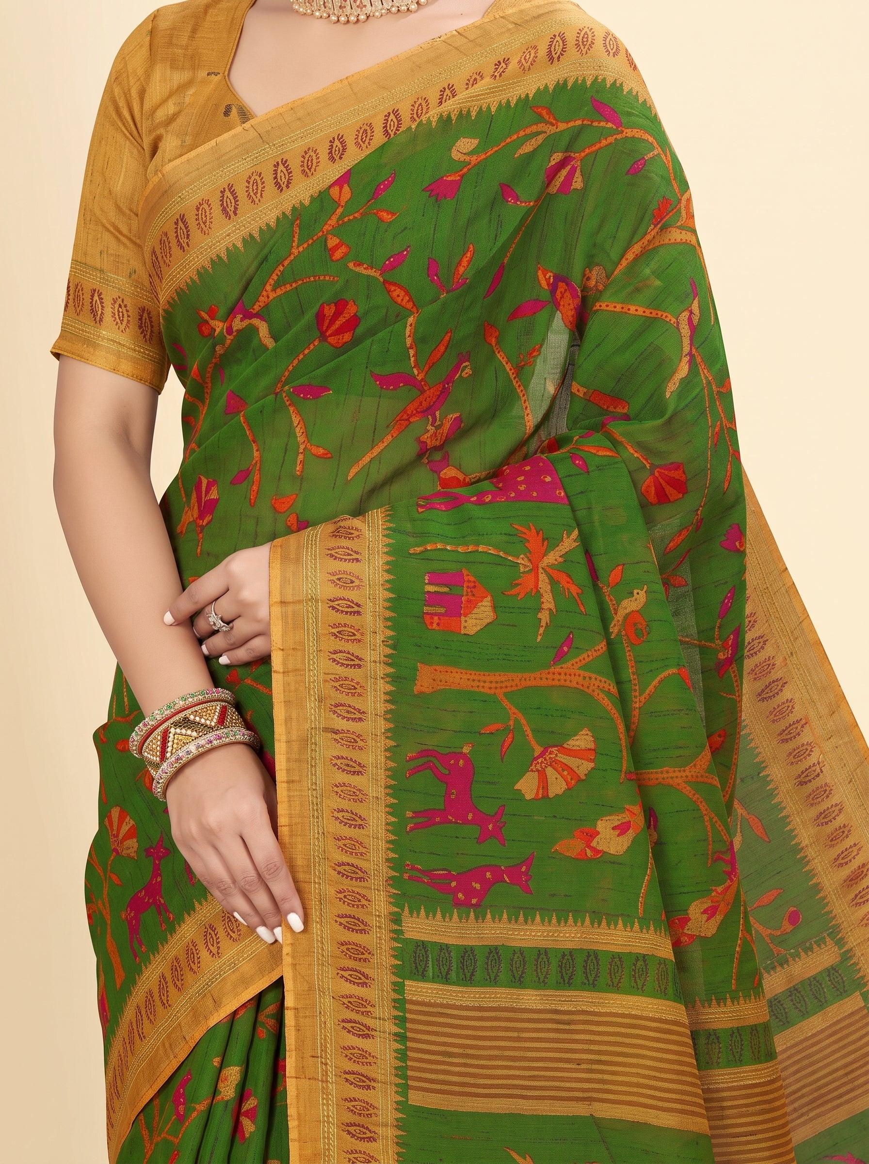 Pallu close-up [sku:KN-46863]