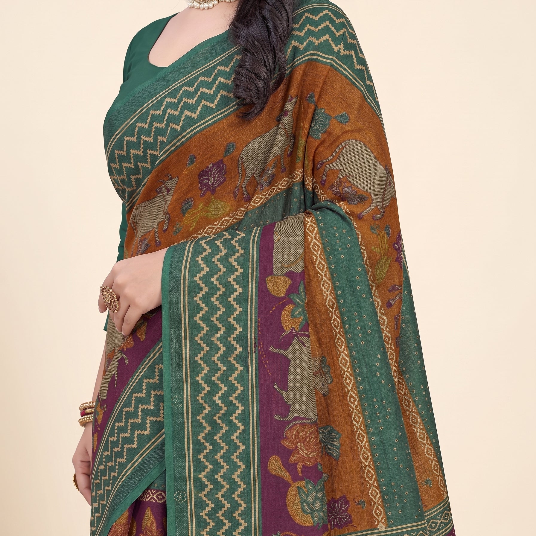 Pallu close-up [sku:BV-24753]