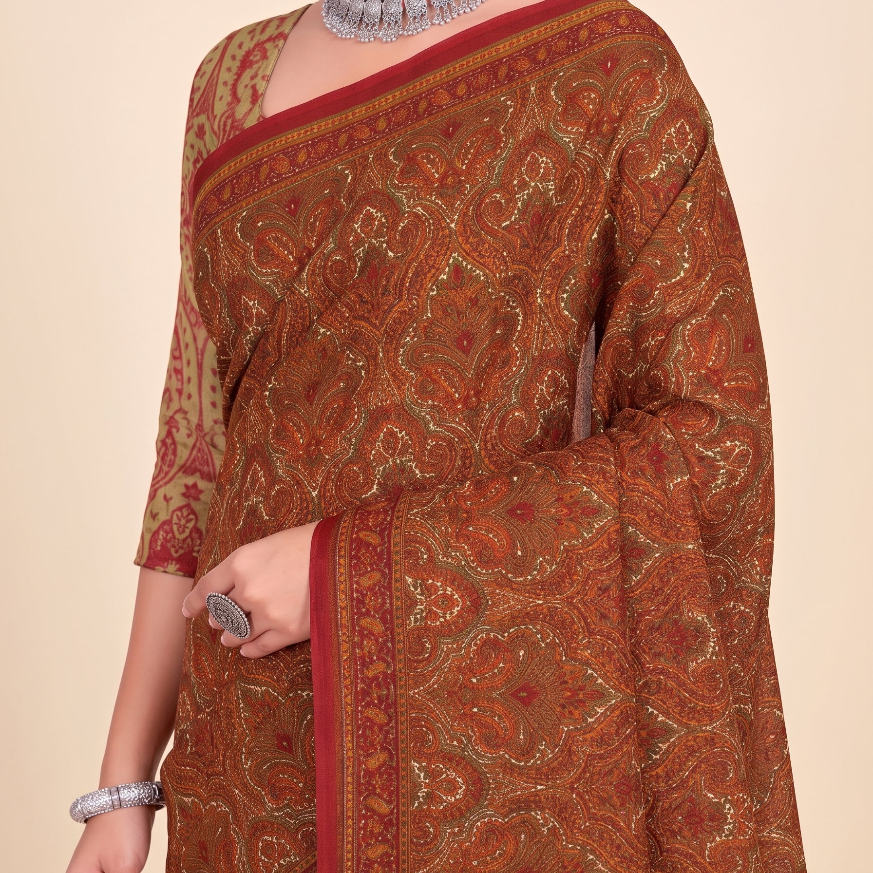 Shared pallu close-up [sku:KN-69254]