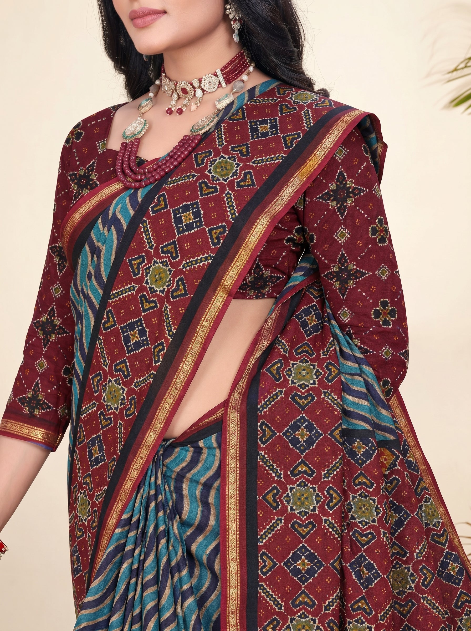 Pallu close-up [sku:JA 14646]