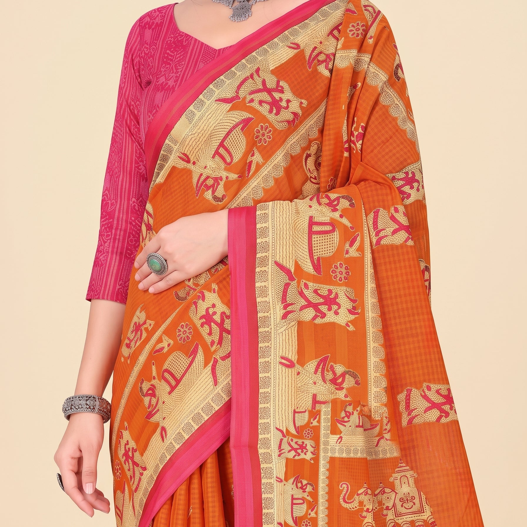 Pallu close-up [sku:KN-67671]