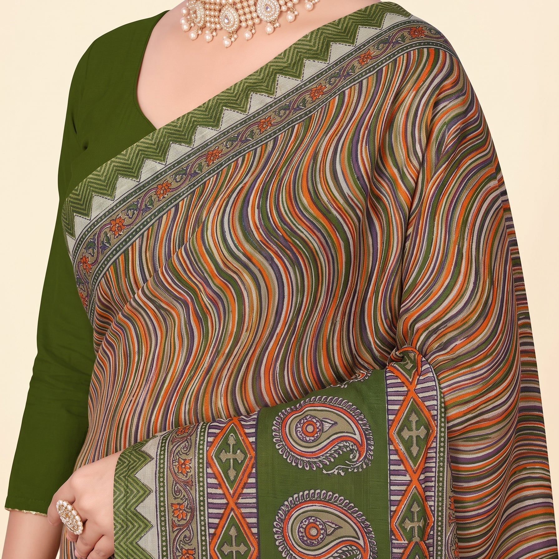 Pallu close-up [sku:KN-62981]