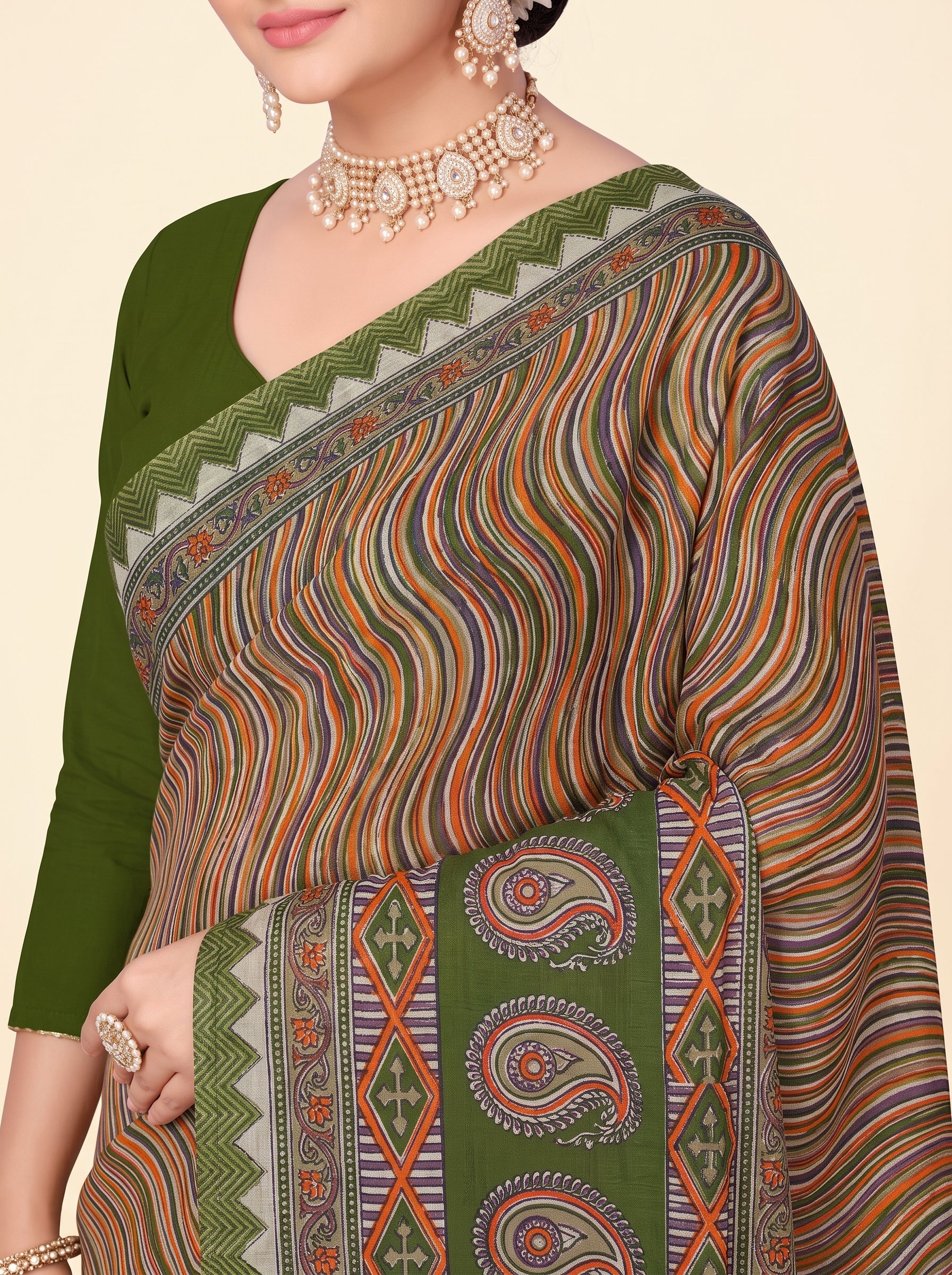 Pallu close-up [sku:KN-62981]
