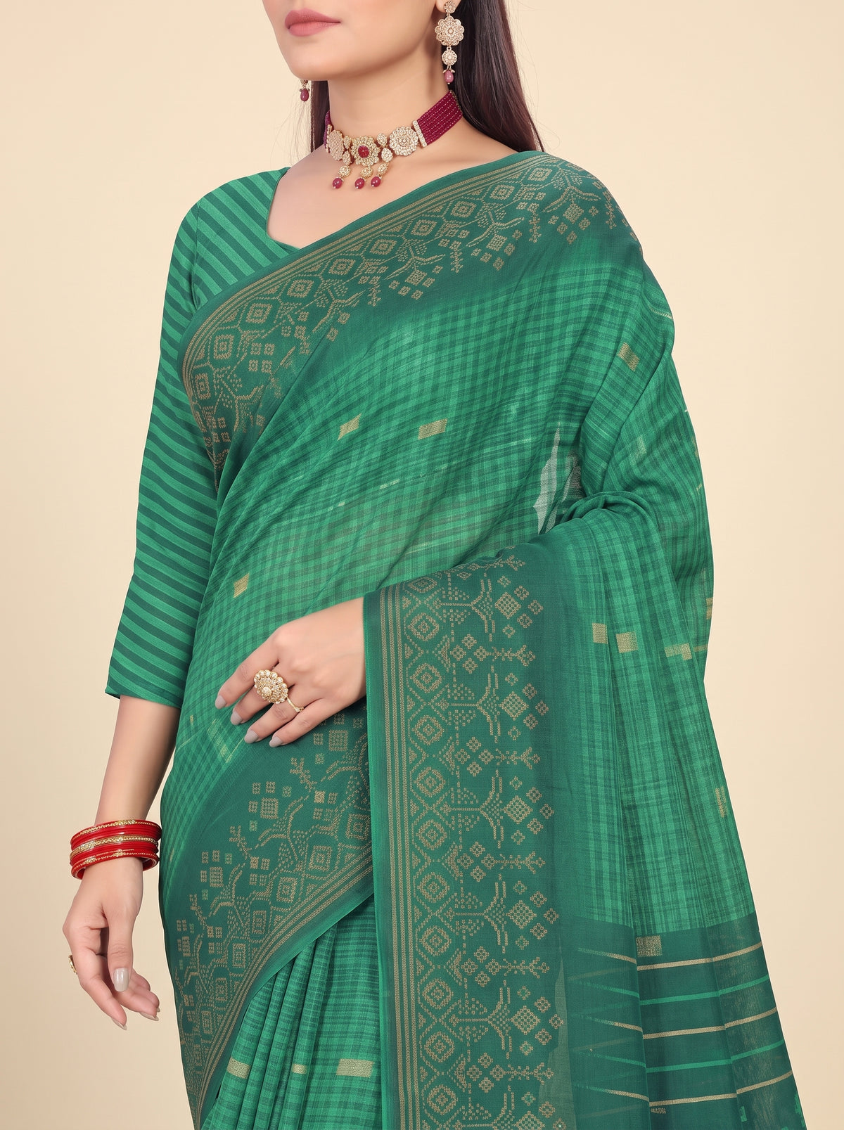 Pallu close-up [sku:JA-9686]