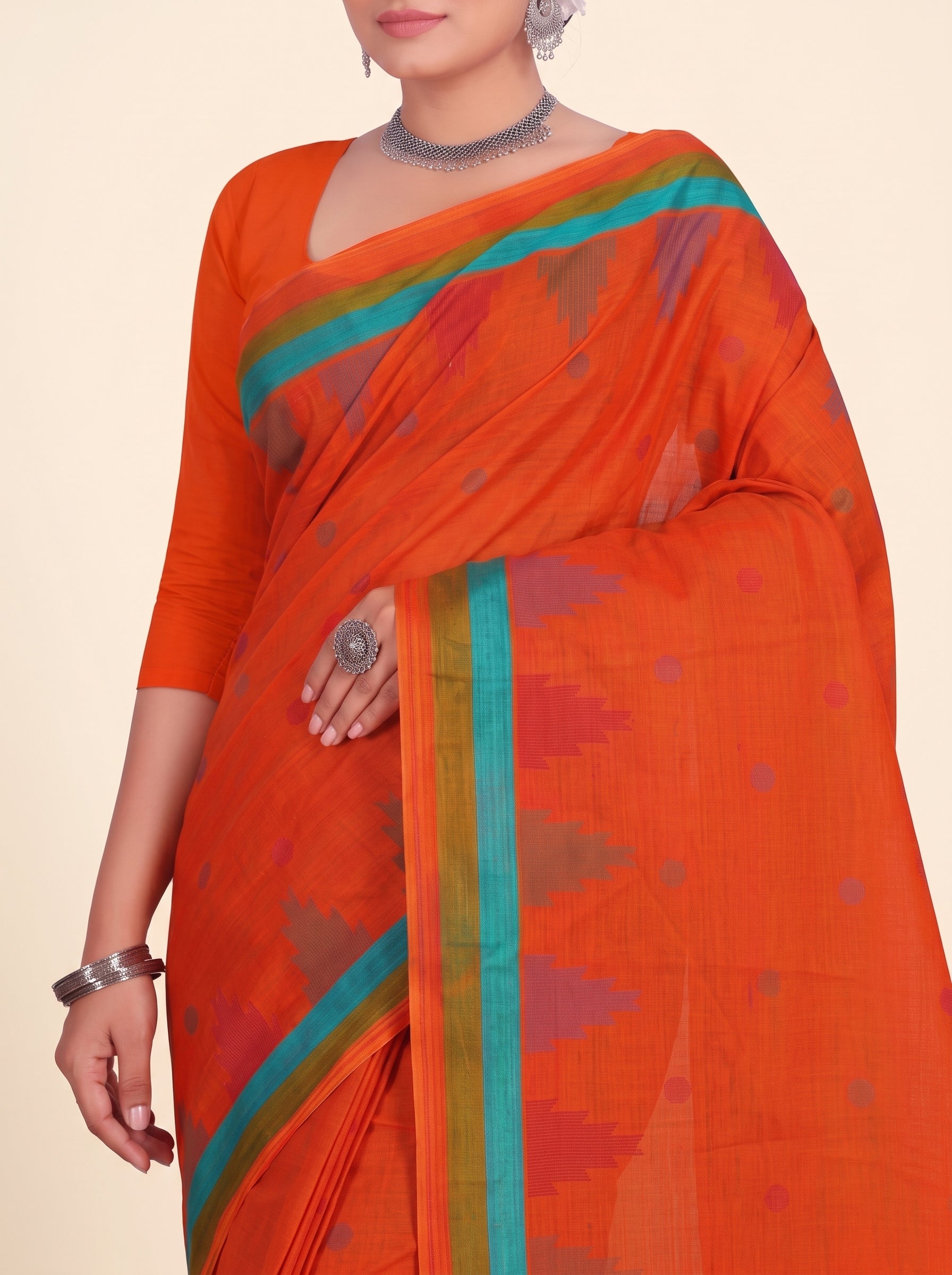 Pallu close-up [sku:KN-50831]