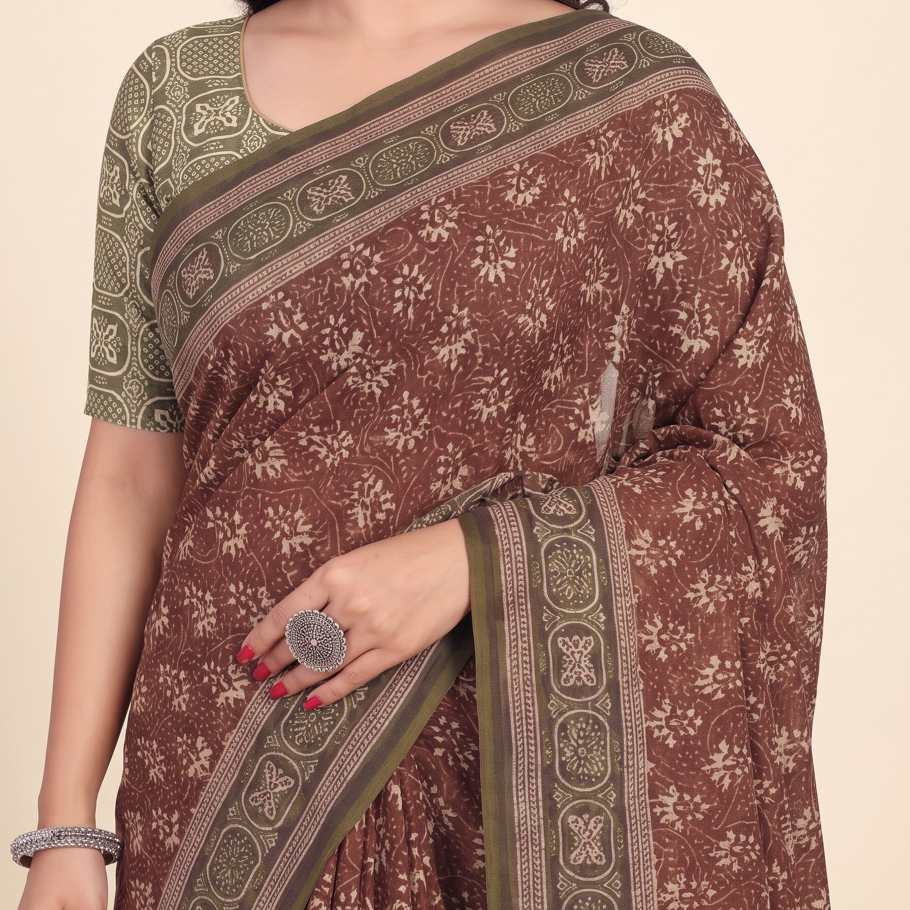 Pallu close-up [sku:KN-68882]