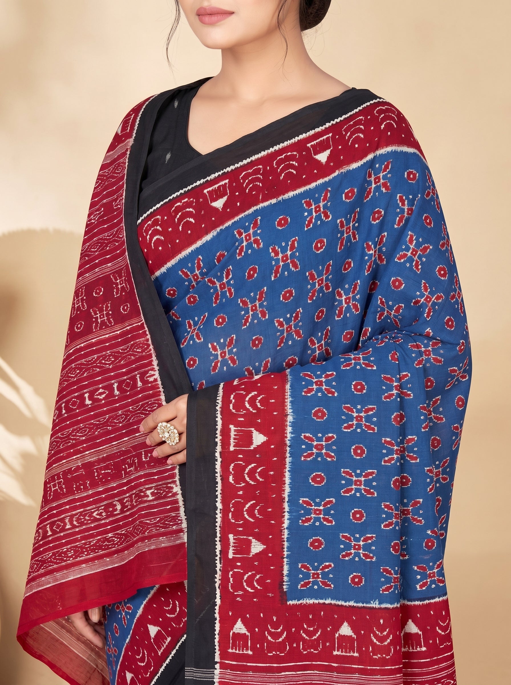 Pallu close-up [sku:KN-67428]