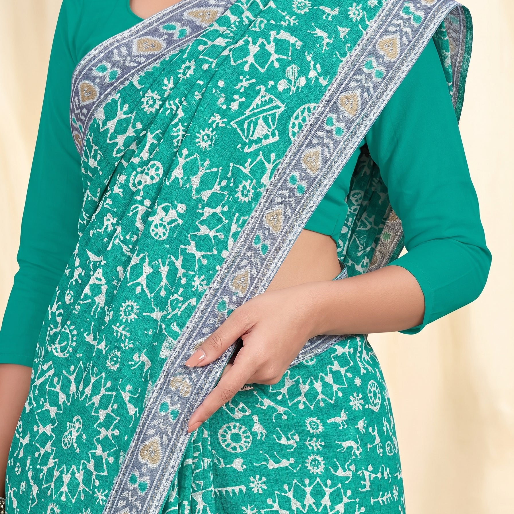 Pallu close-up
