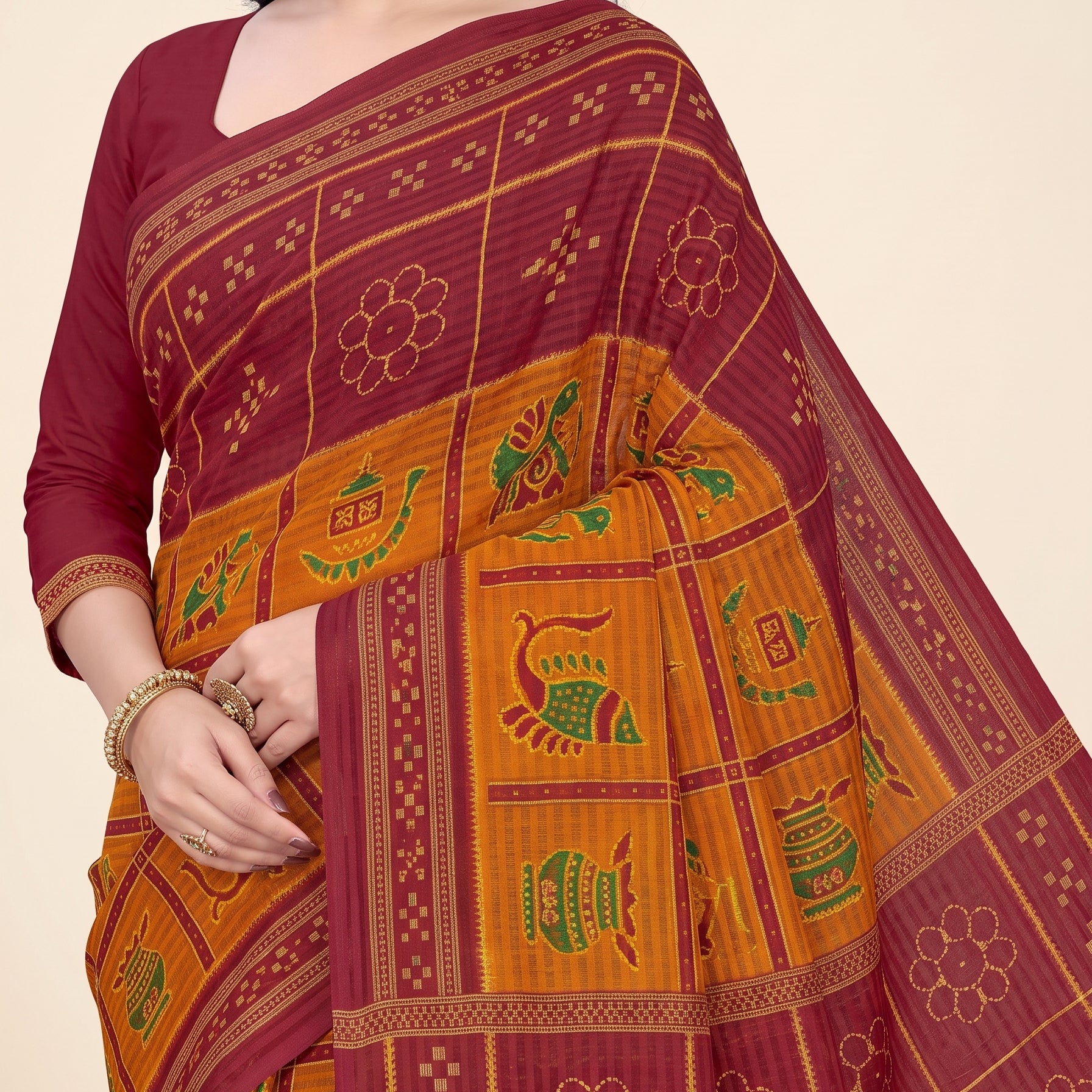 Pallu close-up [sku:BV-25027]