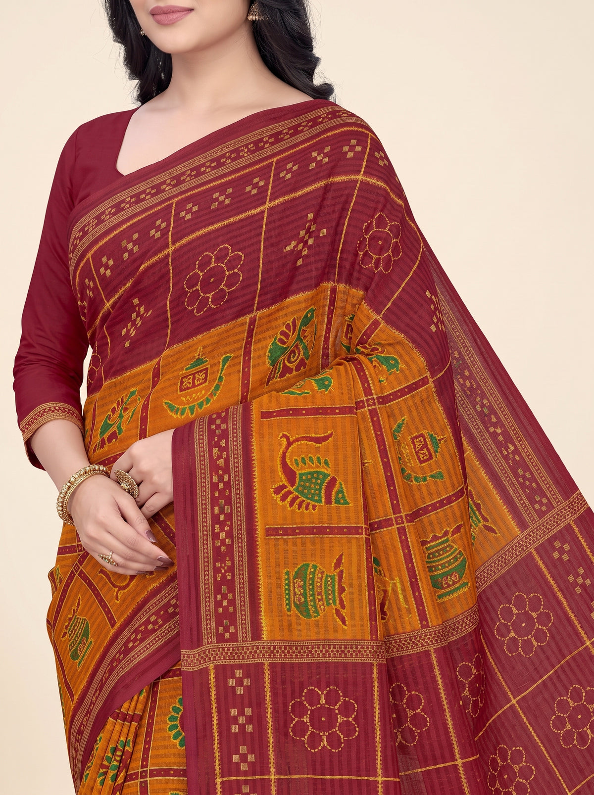 Pallu close-up [sku:BV-25027]