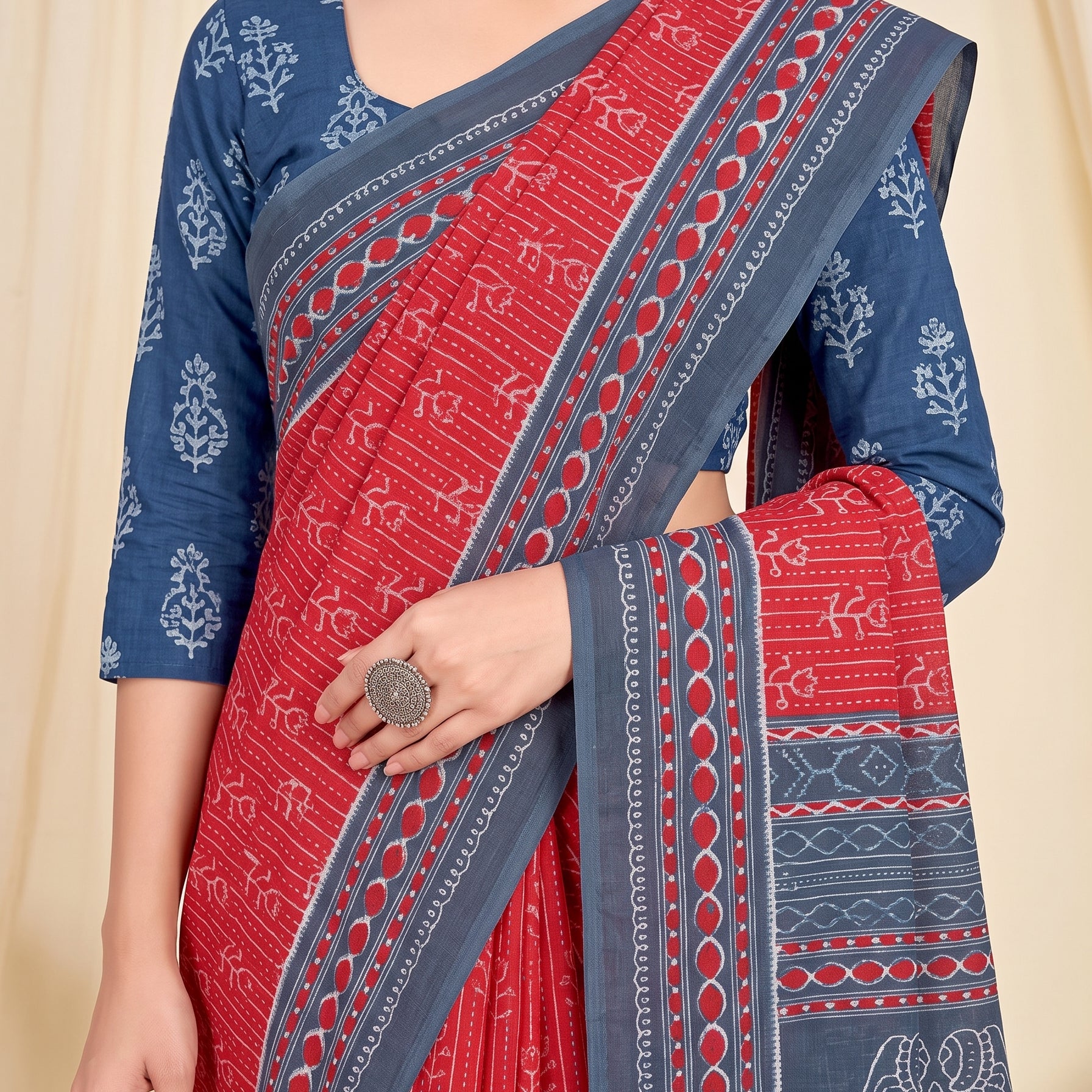 Pallu close-up [sku:KN-67473]