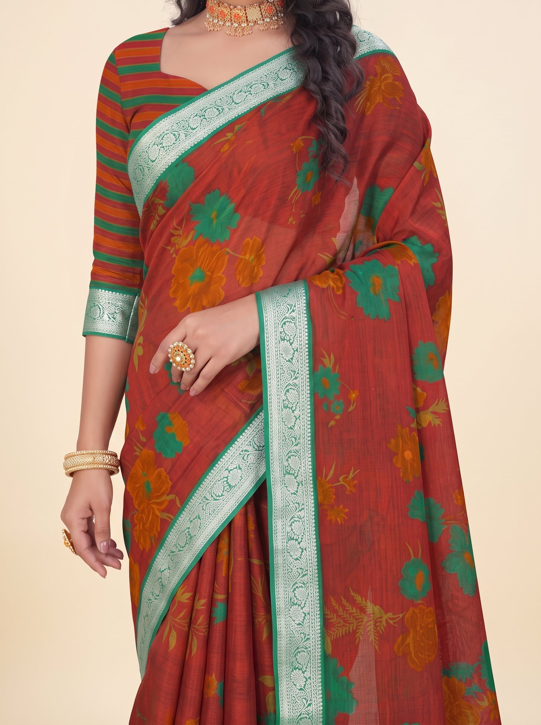 Pallu close-up [sku:JA-14833]