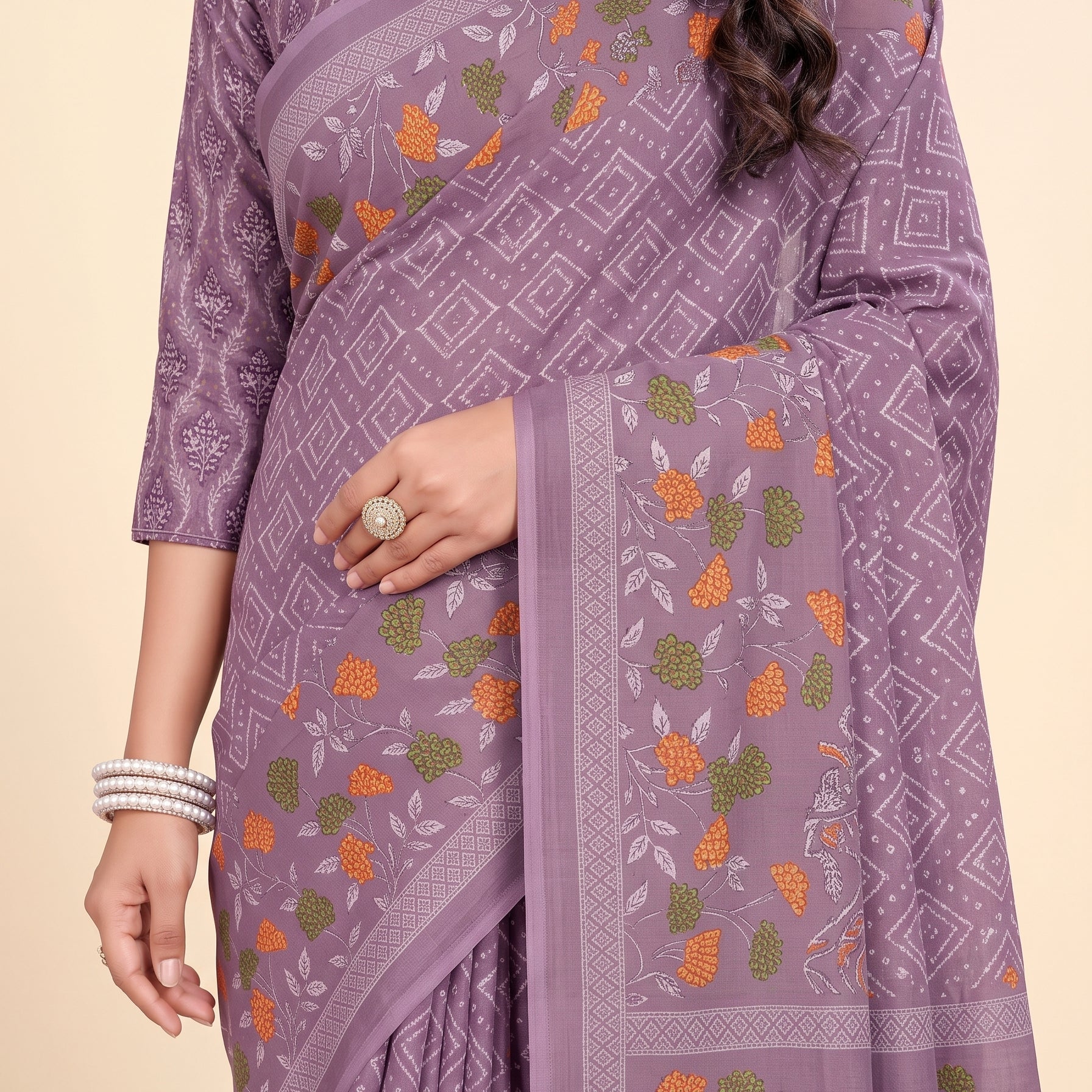 Shared pallu close-up [sku:JA-14362]