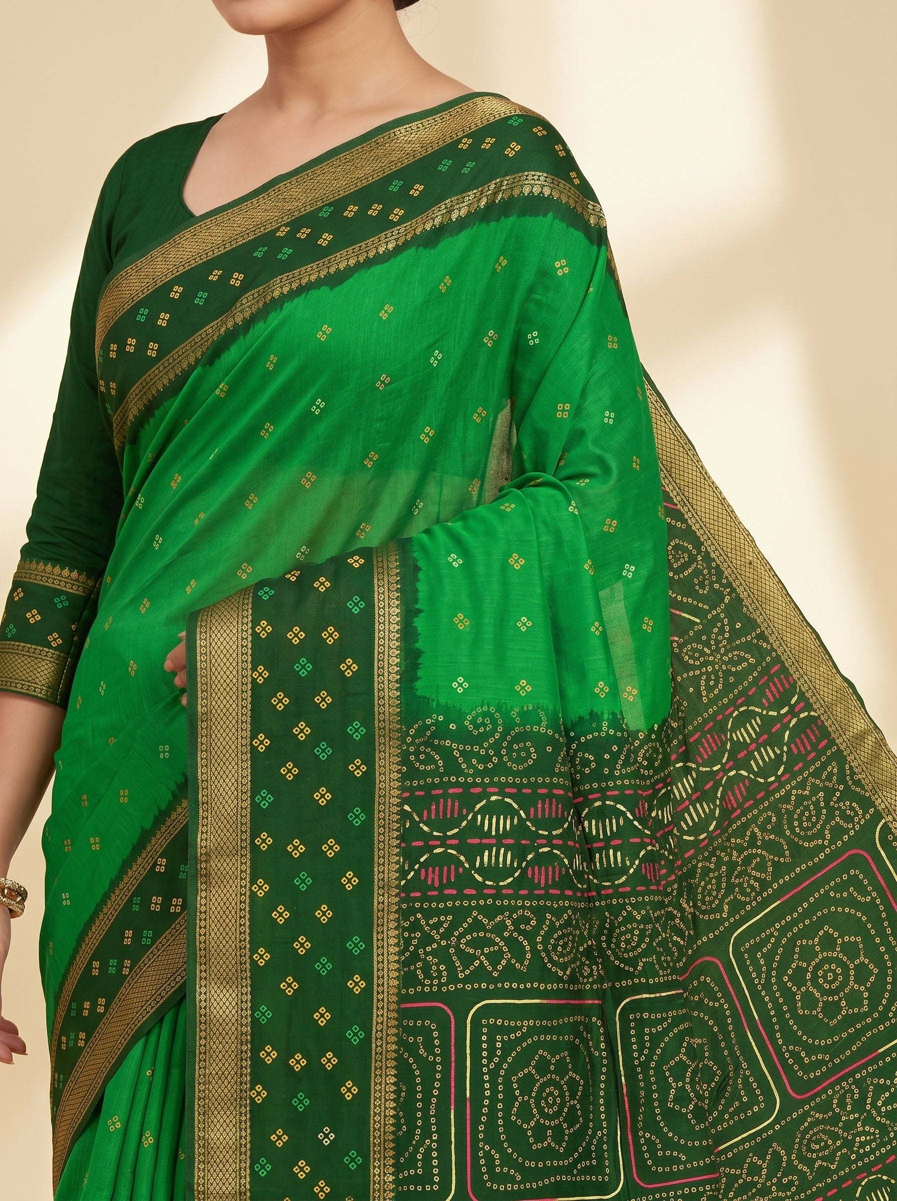 Pallu close-up