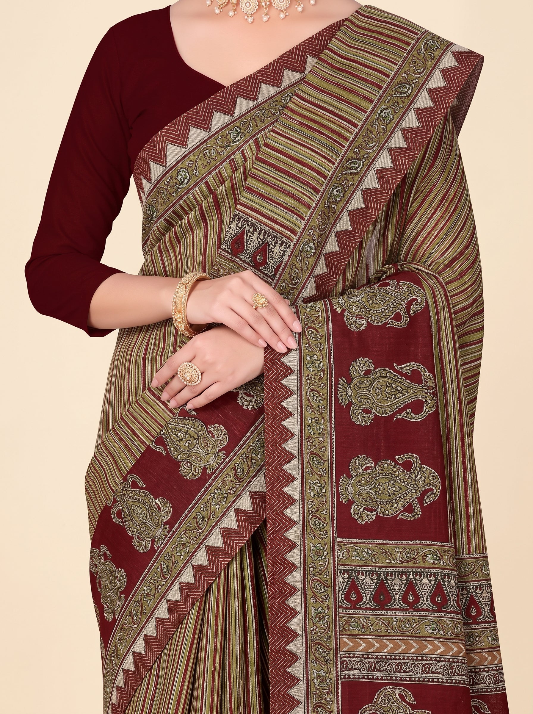 Pallu close-up [sku:KN-62978]