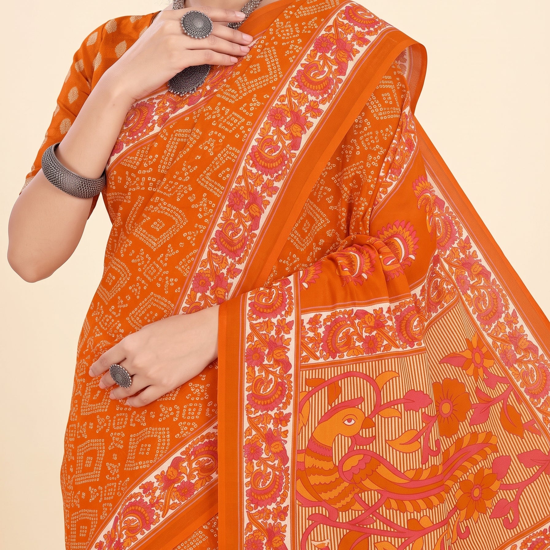 Shared pallu close-up [sku:BV-24999]