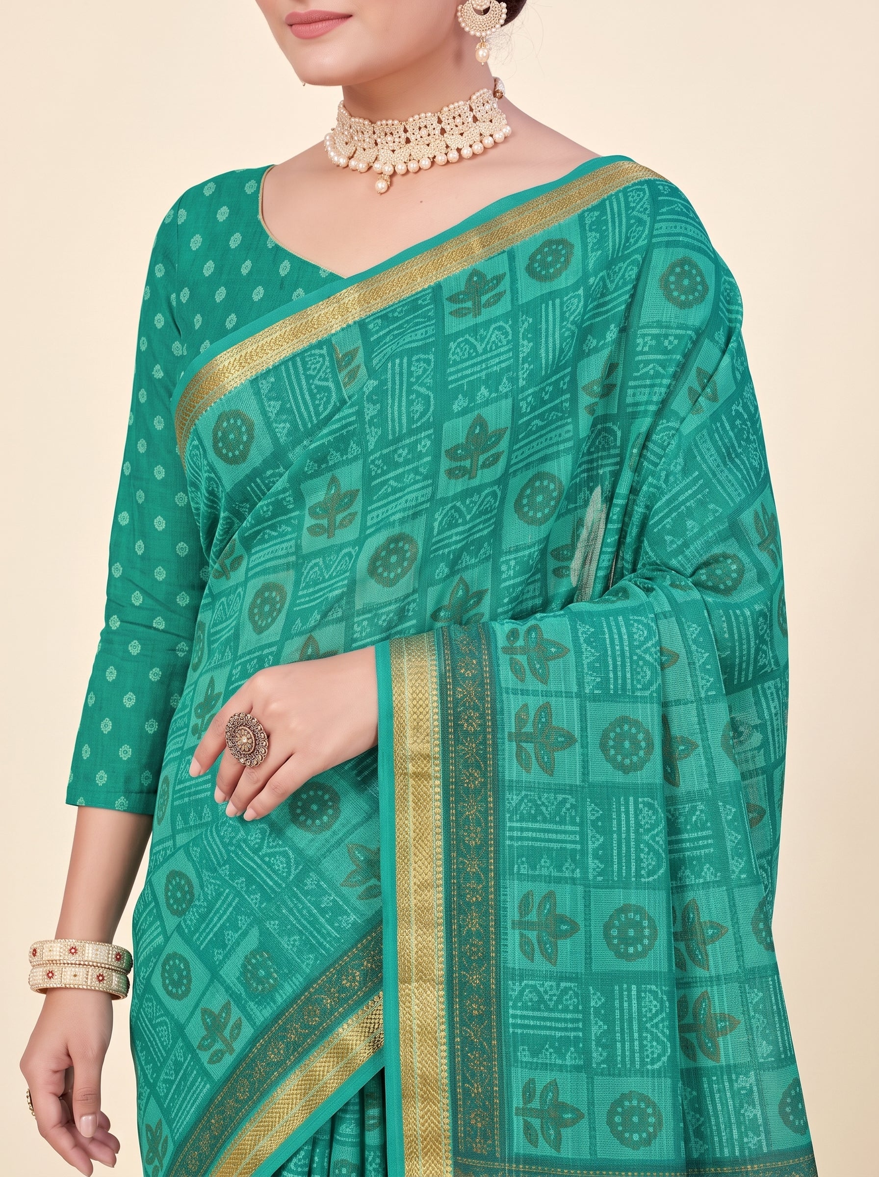 Pallu close-up [sku:KN-56069]