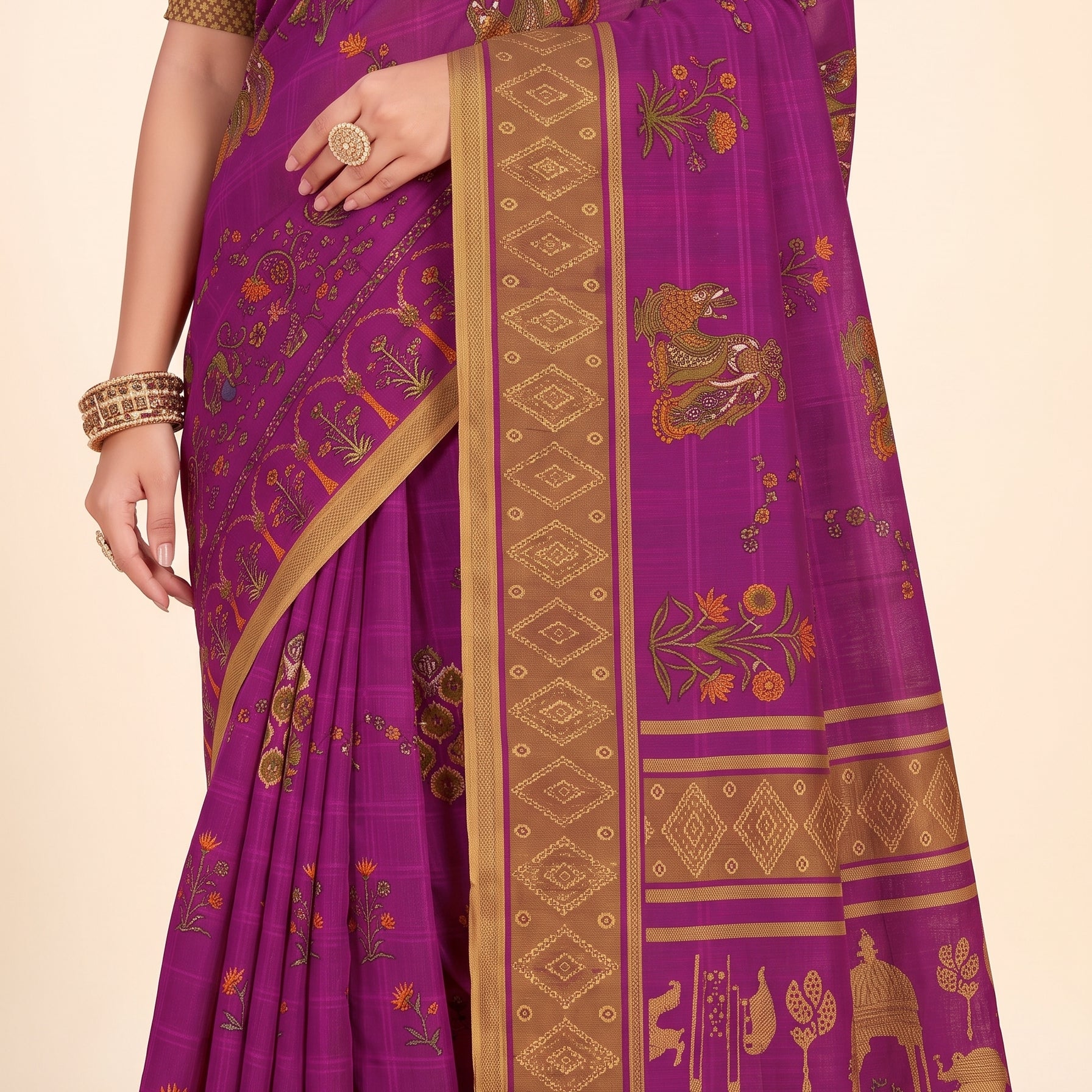 Pallu close-up [sku:KN-70083]