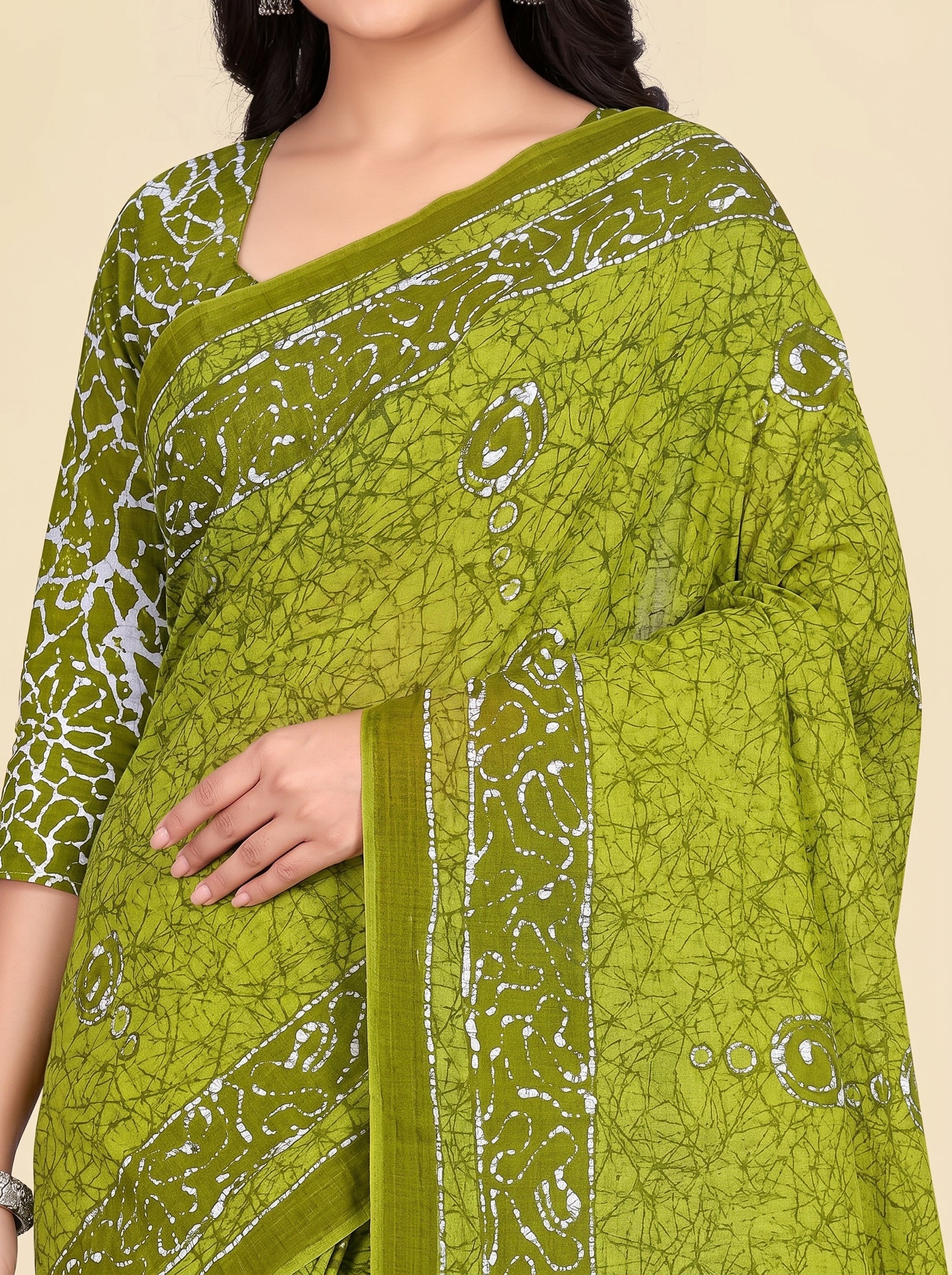 Pallu close-up