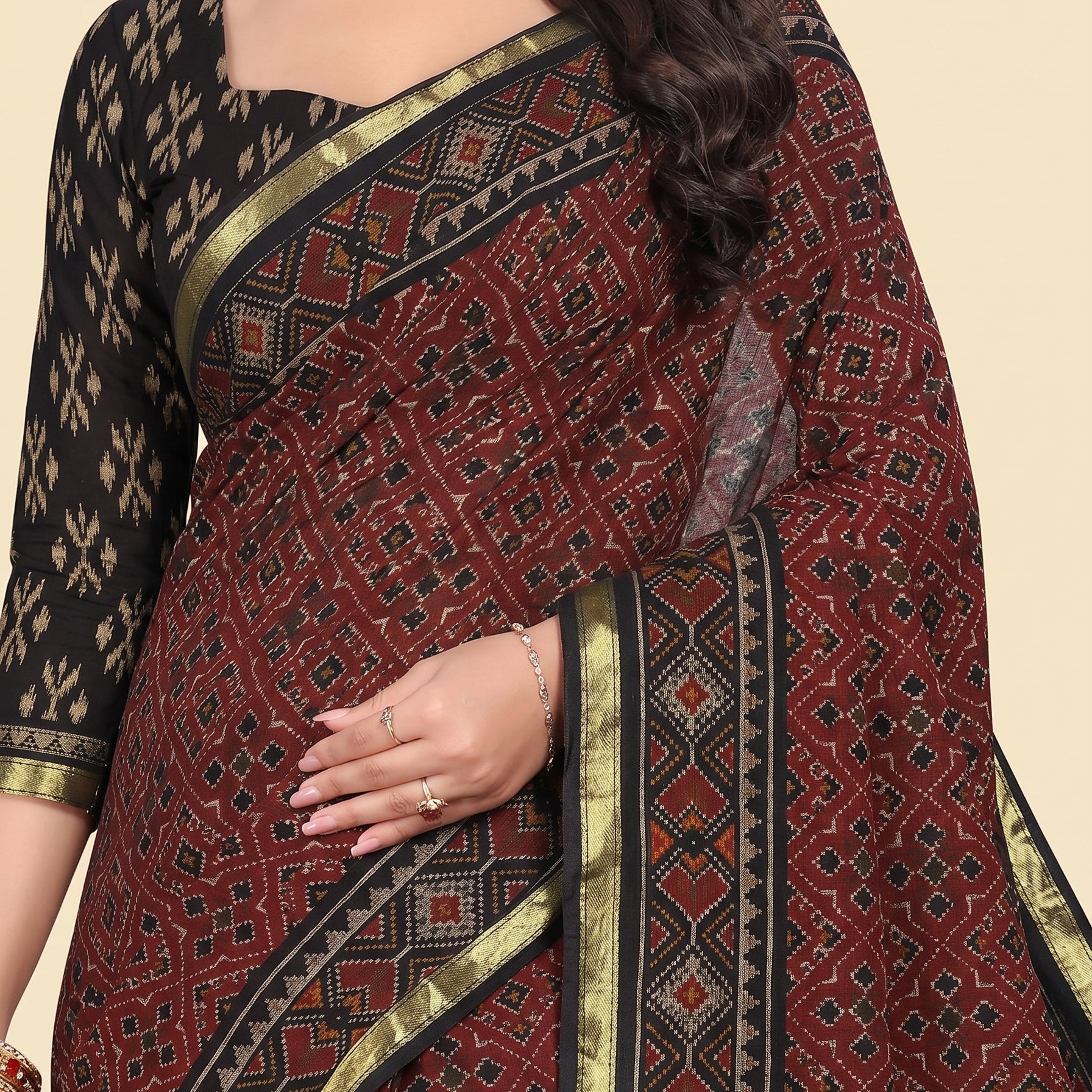Pallu close-up [sku:JA 13694]