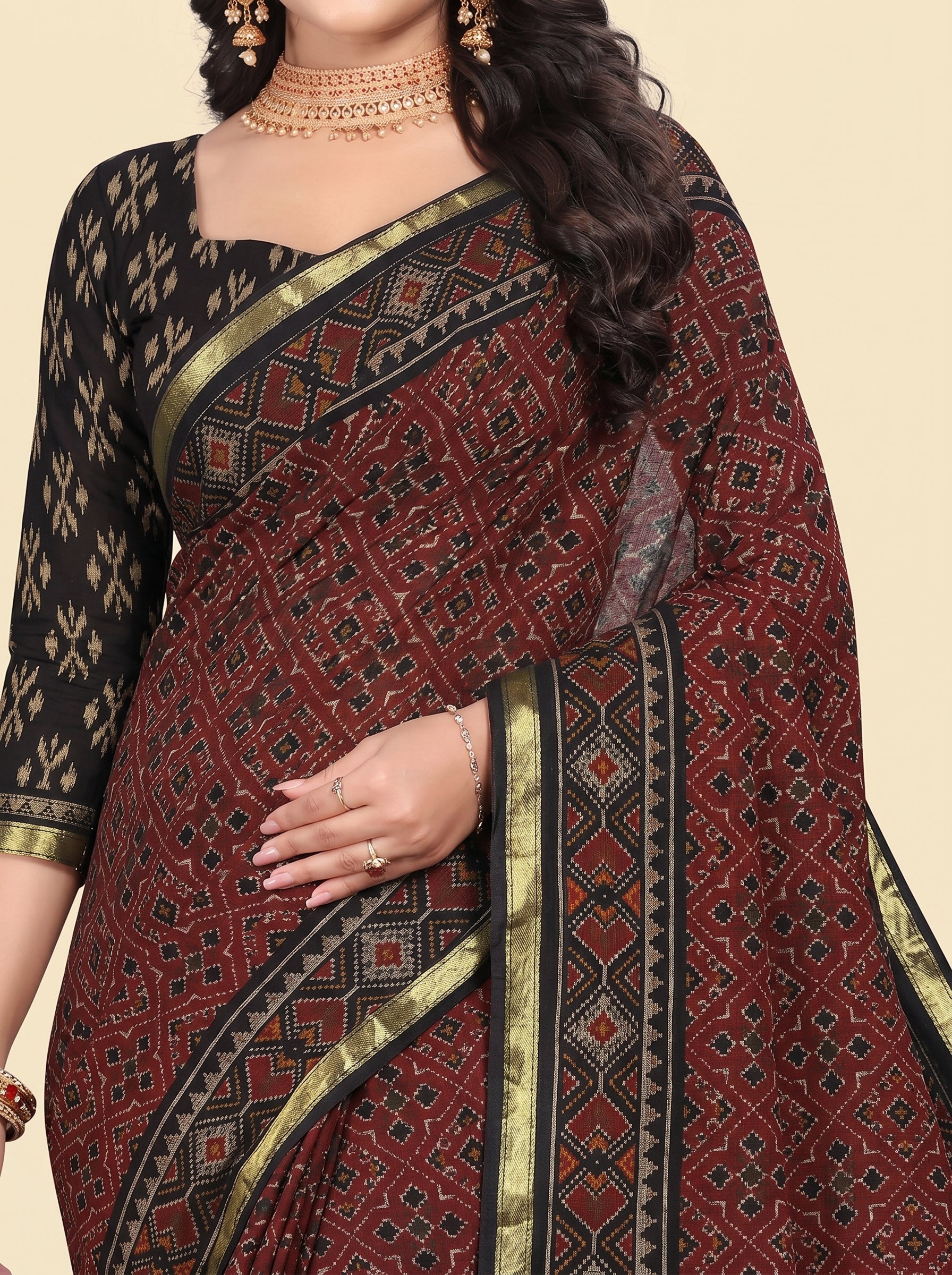 Pallu close-up [sku:JA 13694]