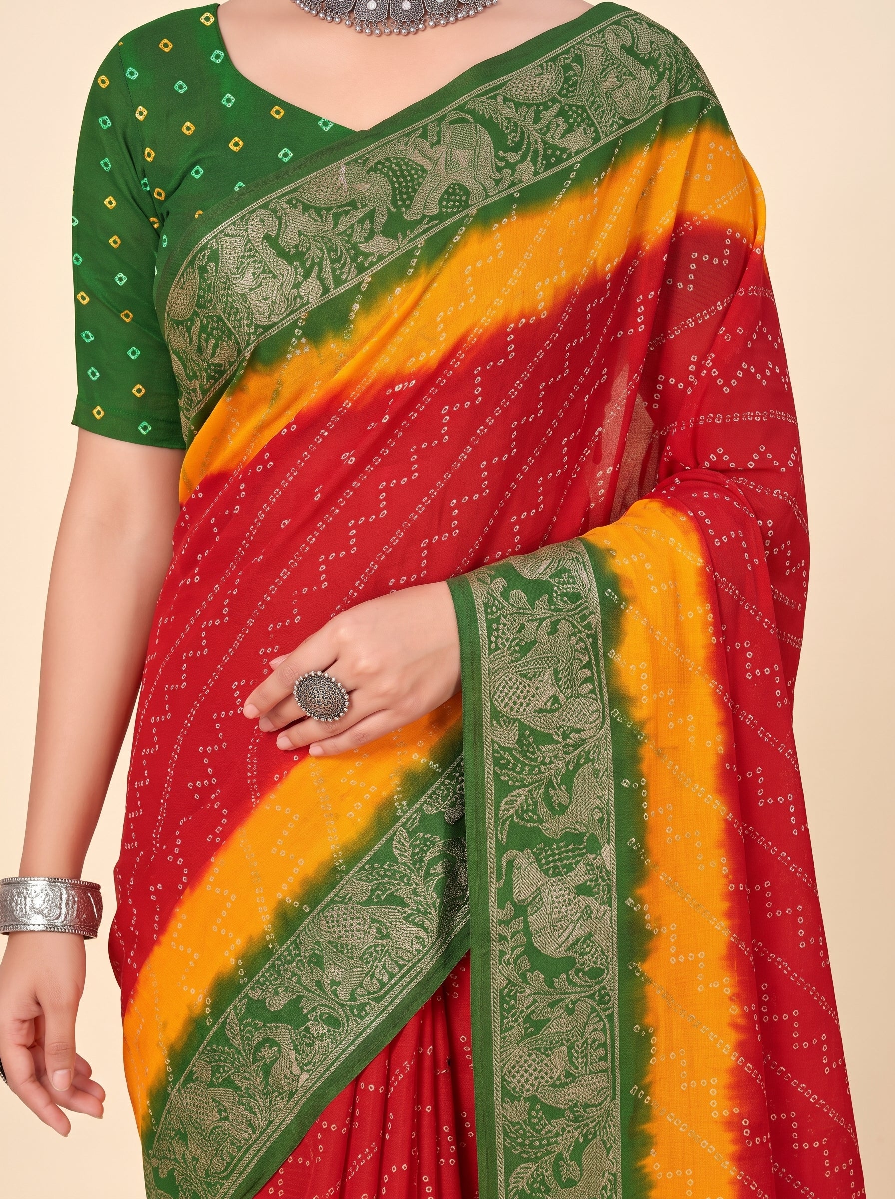 Pallu close-up [sku:KN-67901]