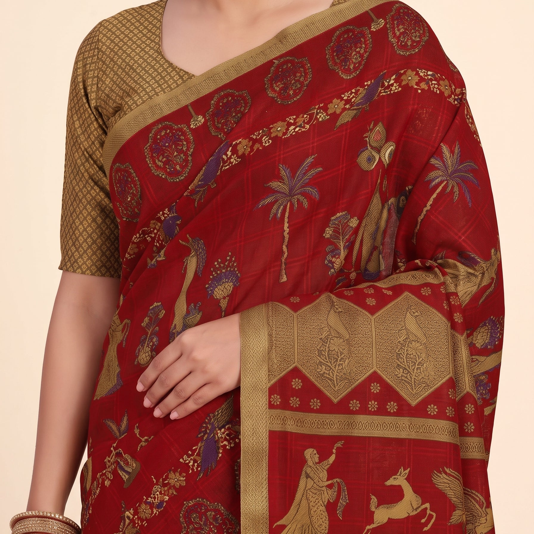 Pallu close-up [sku:KN-70078]