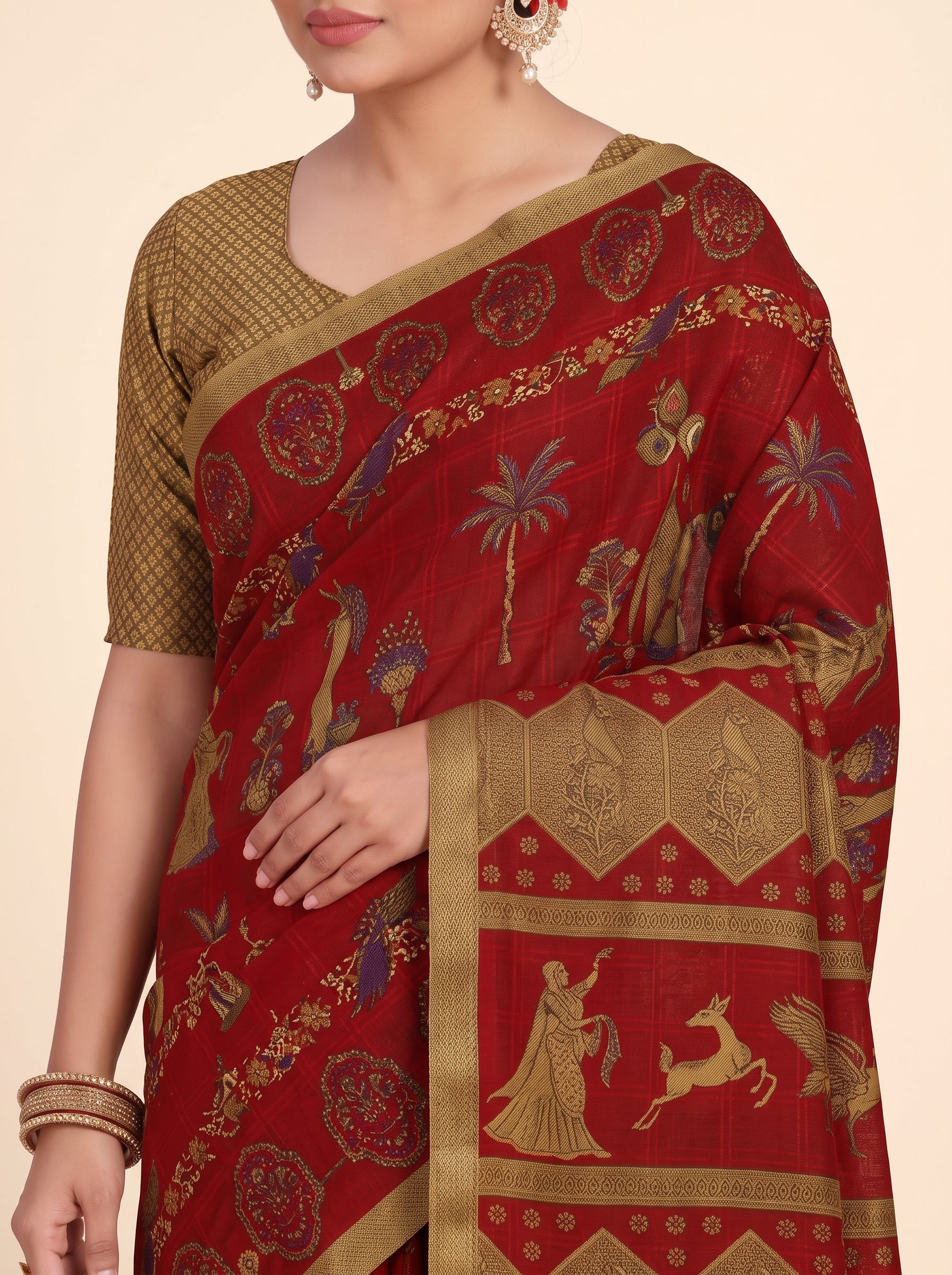 Pallu close-up [sku:KN-70078]