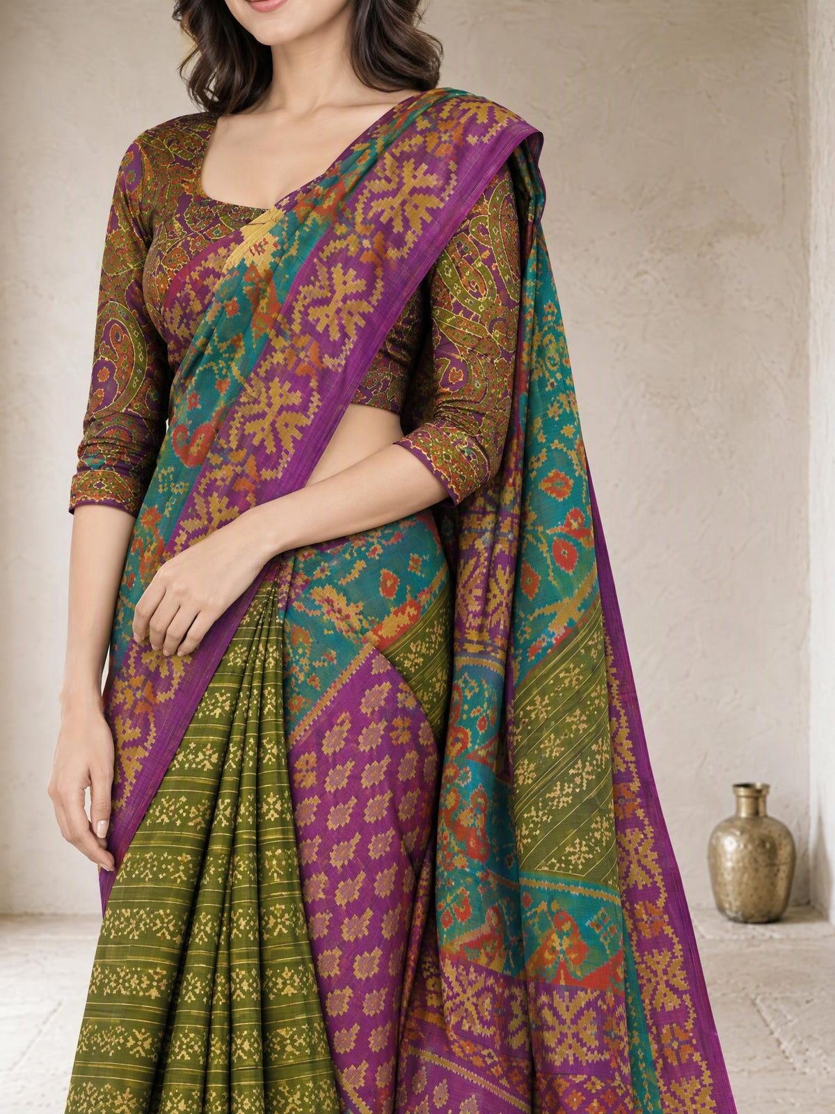 Pallu close-up [sku:JA-16291]