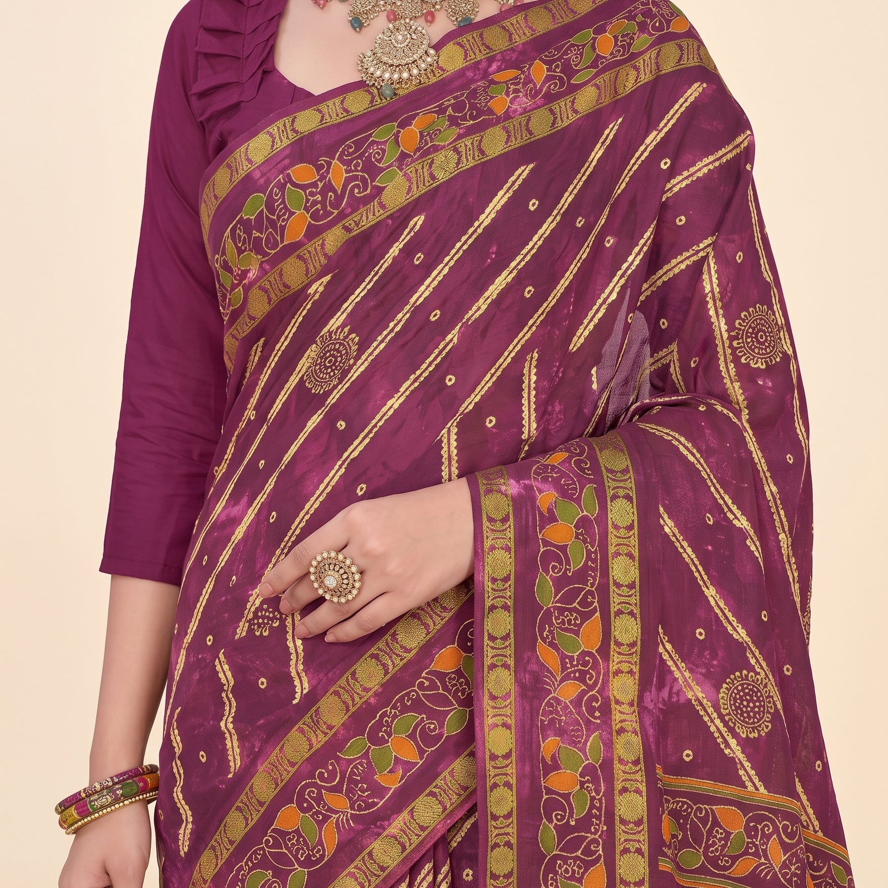 Pallu close-up [sku:BV-24828]