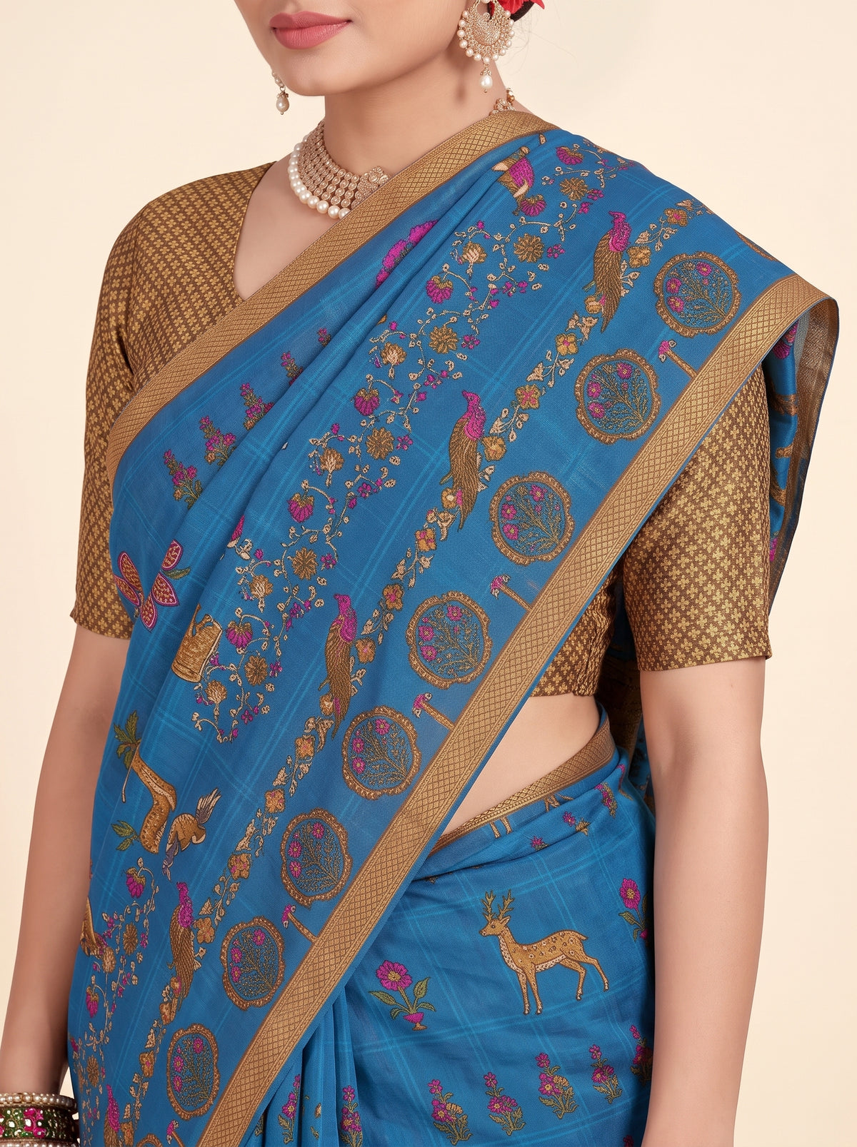 Pallu close-up [sku:KN-70082]