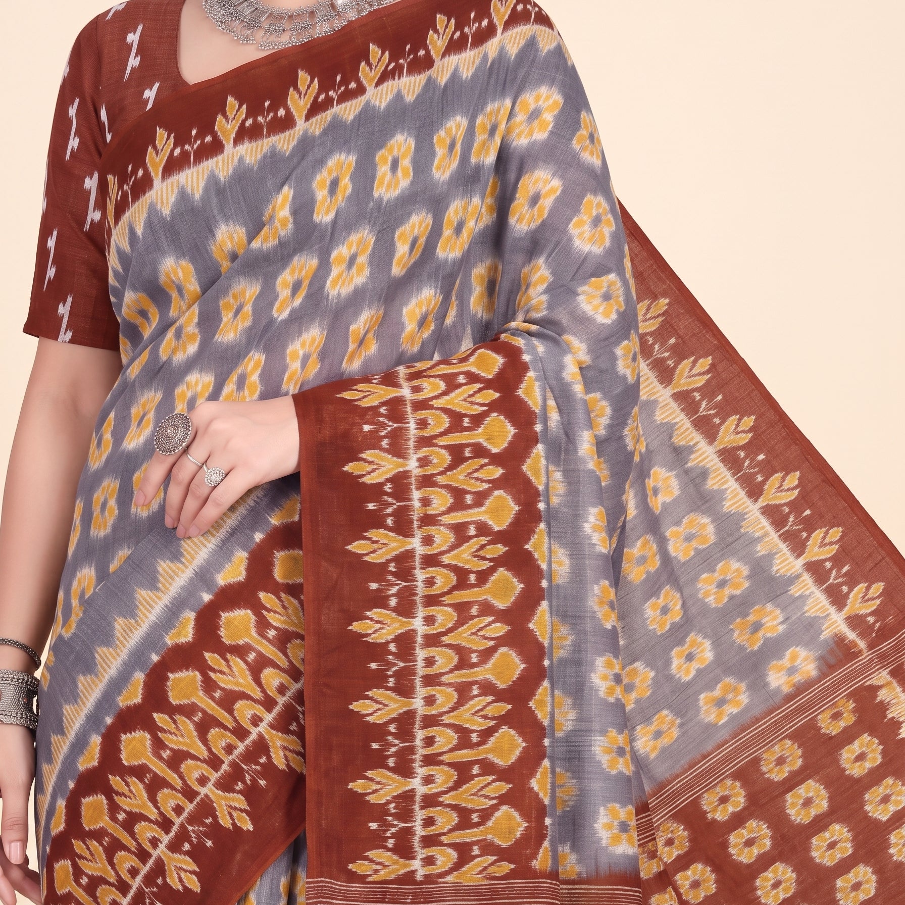 Pallu close-up [sku:KN-69408]