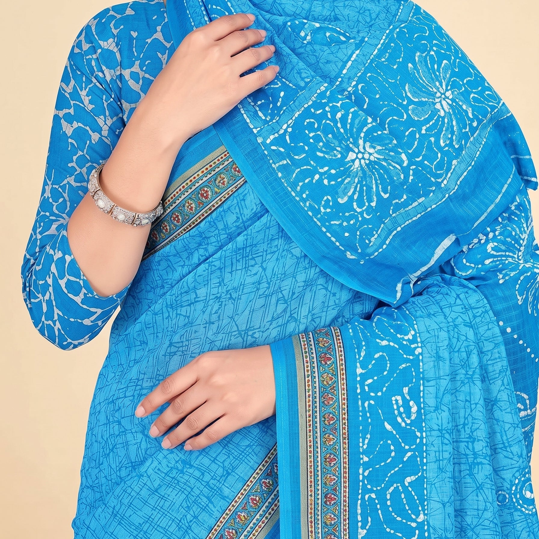 Pallu close-up