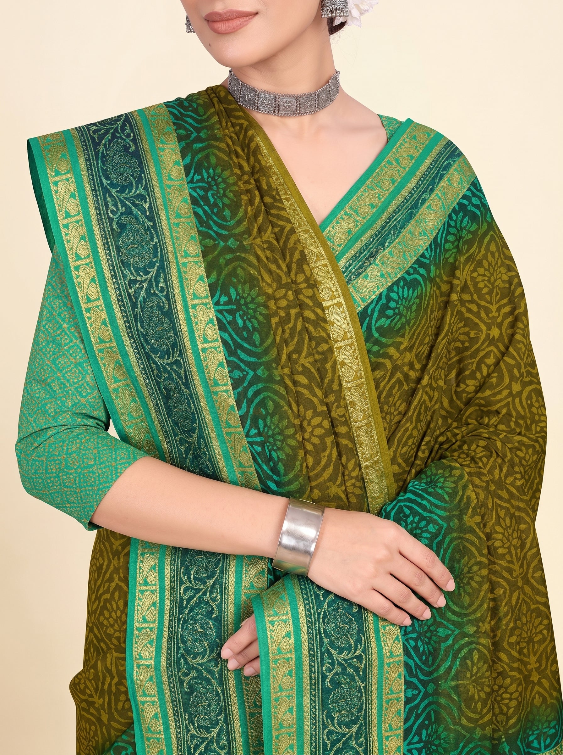 Pallu close-up