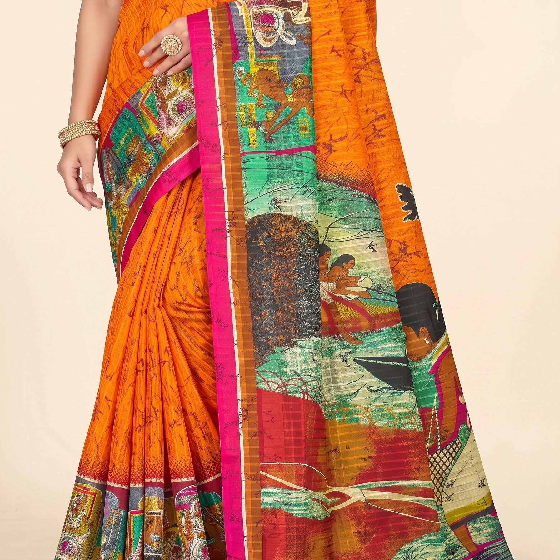 Shared pallu close-up [sku:D.NO.56638]