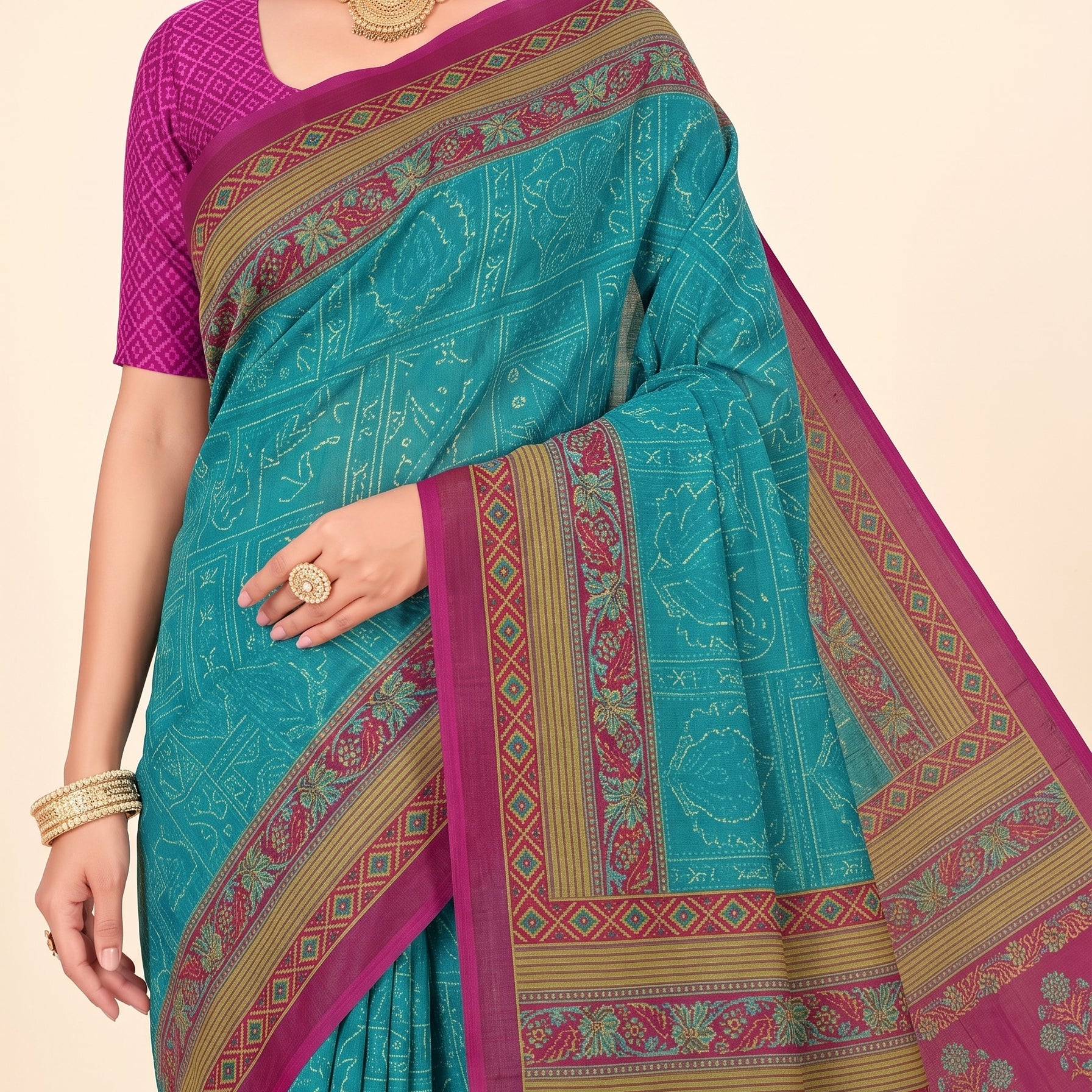 Pallu close-up [sku:KN-66532]