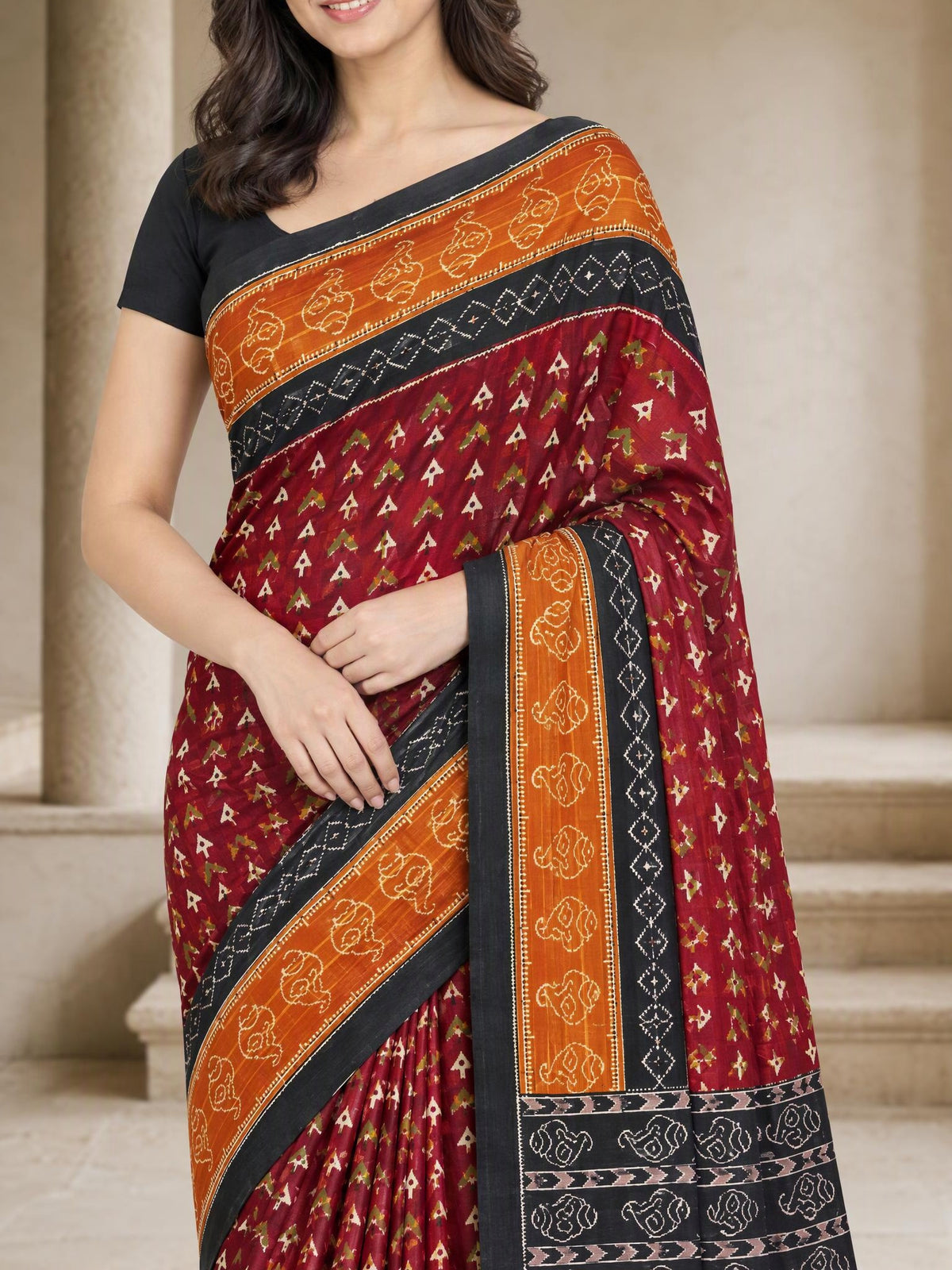 Pallu close-up [sku:D.NO.61106]