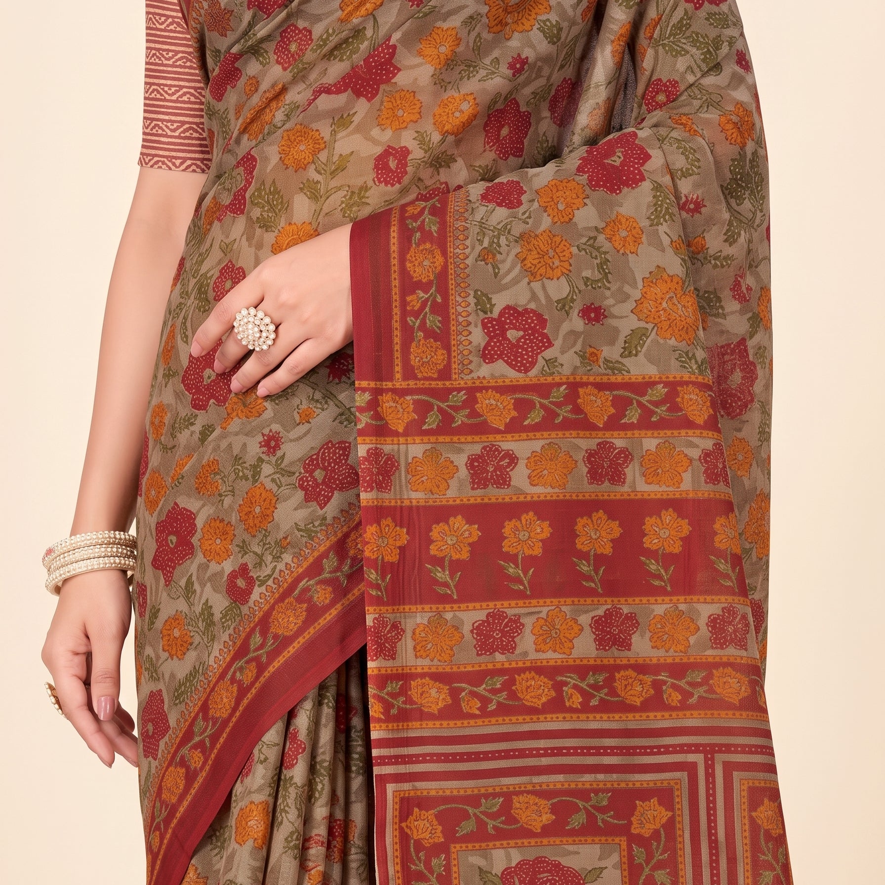 Pallu close-up [sku:KN-69807]