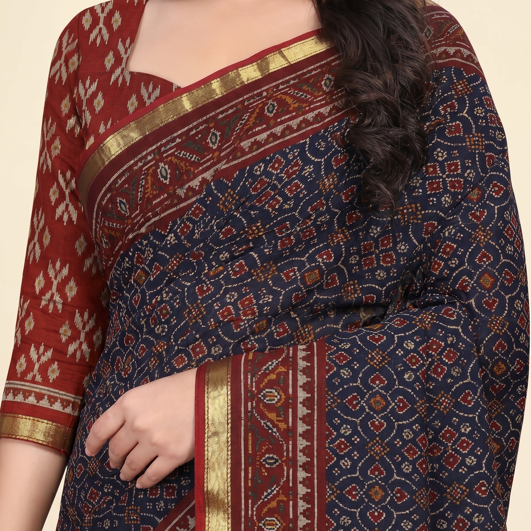 Pallu close-up [sku:JA 13699]