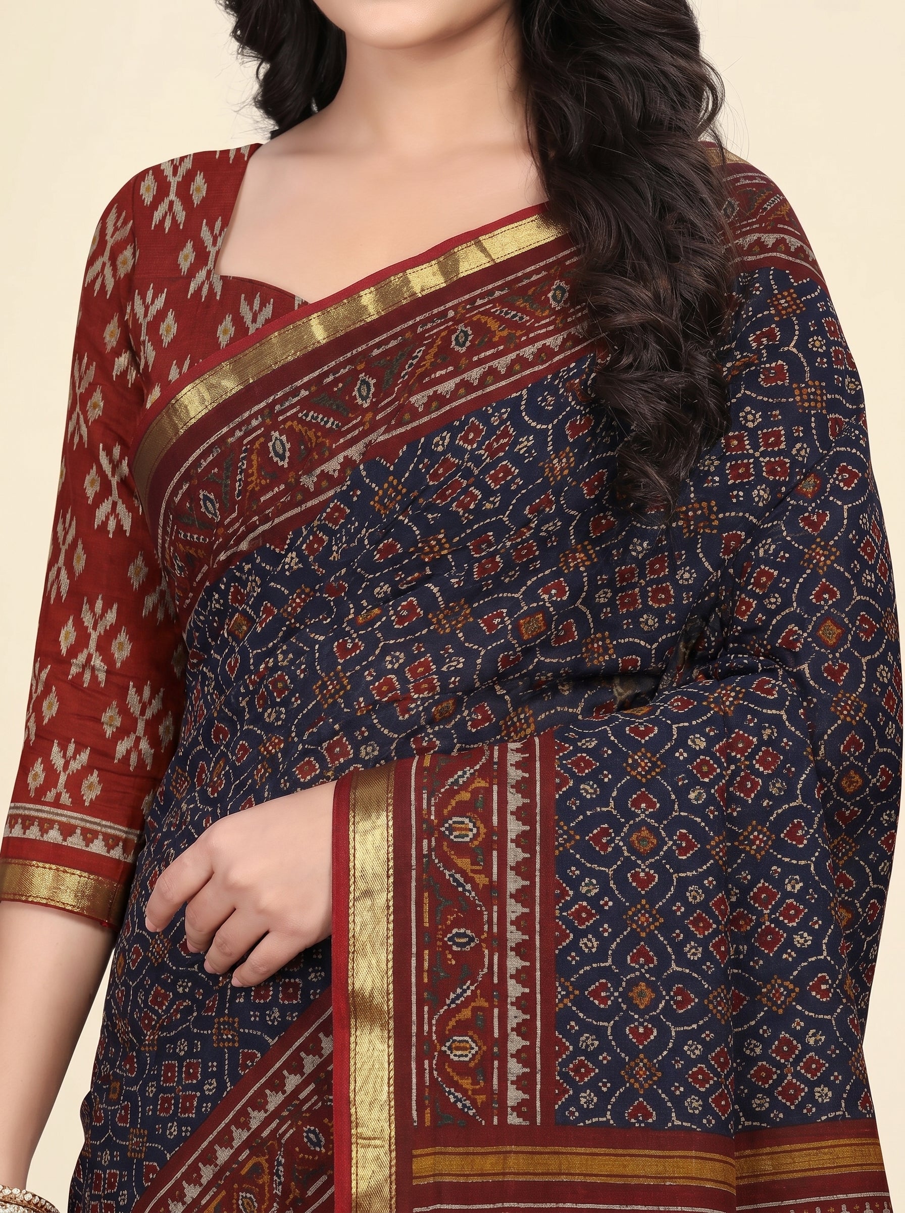 Pallu close-up [sku:JA 13699]