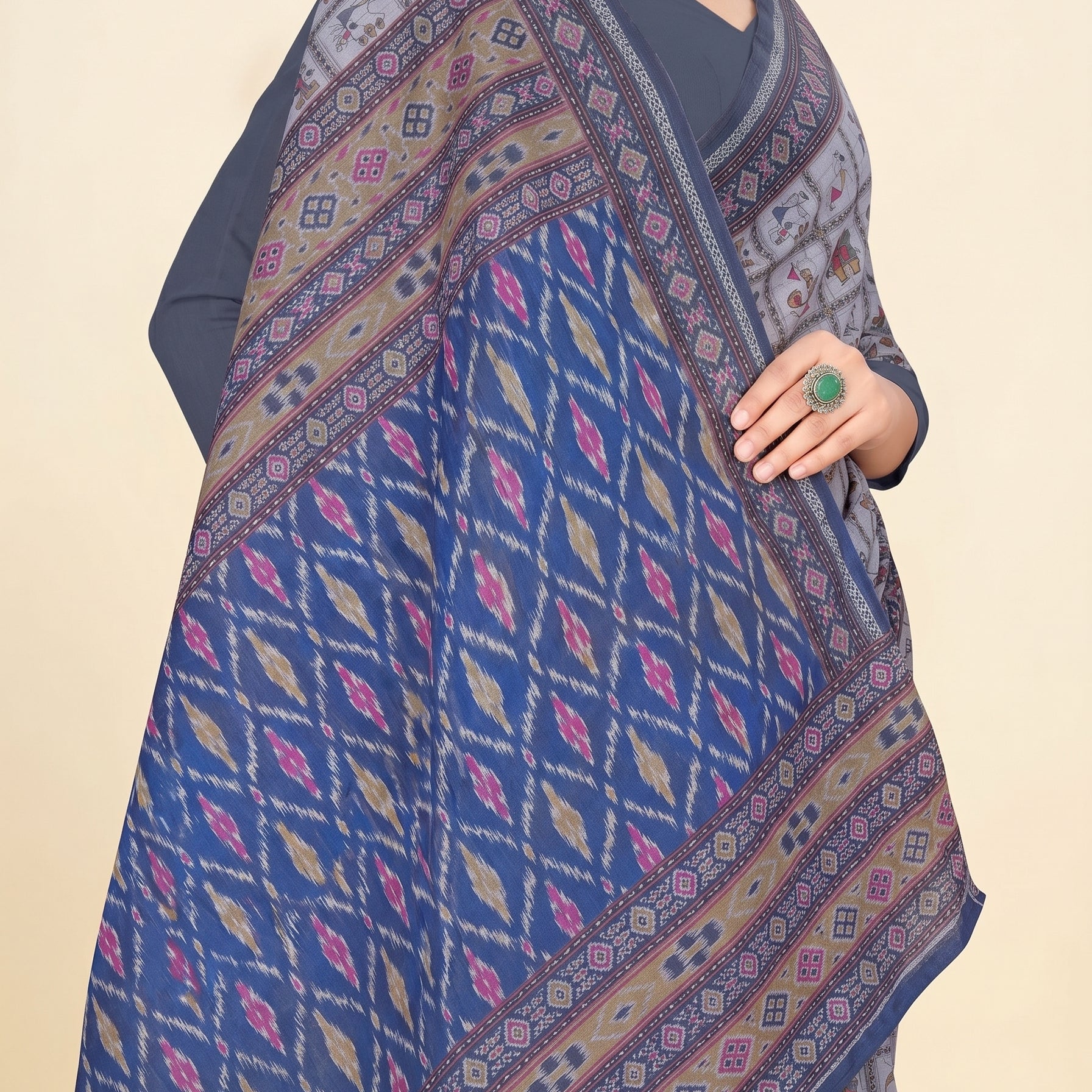 Pallu close-up
