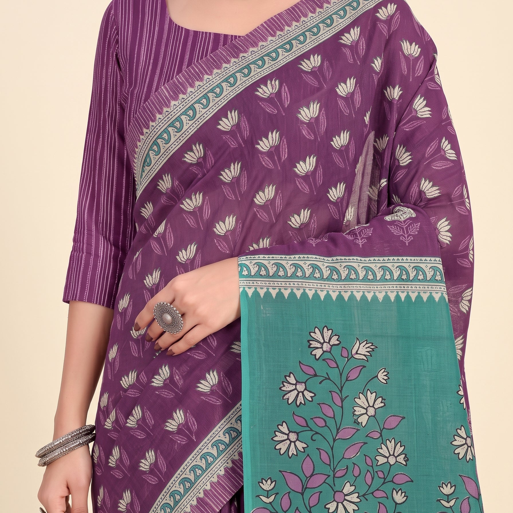 Pallu close-up [sku:KN-66492]