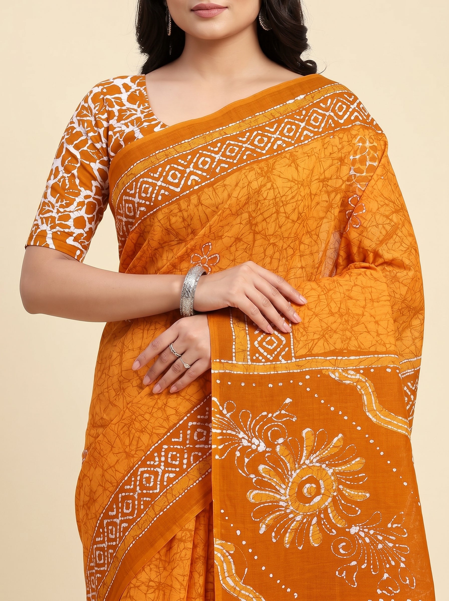 Pallu close-up