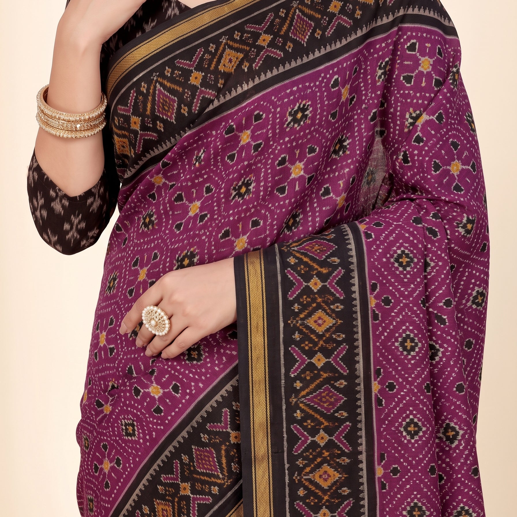 Pallu close-up [sku:KN-53185]